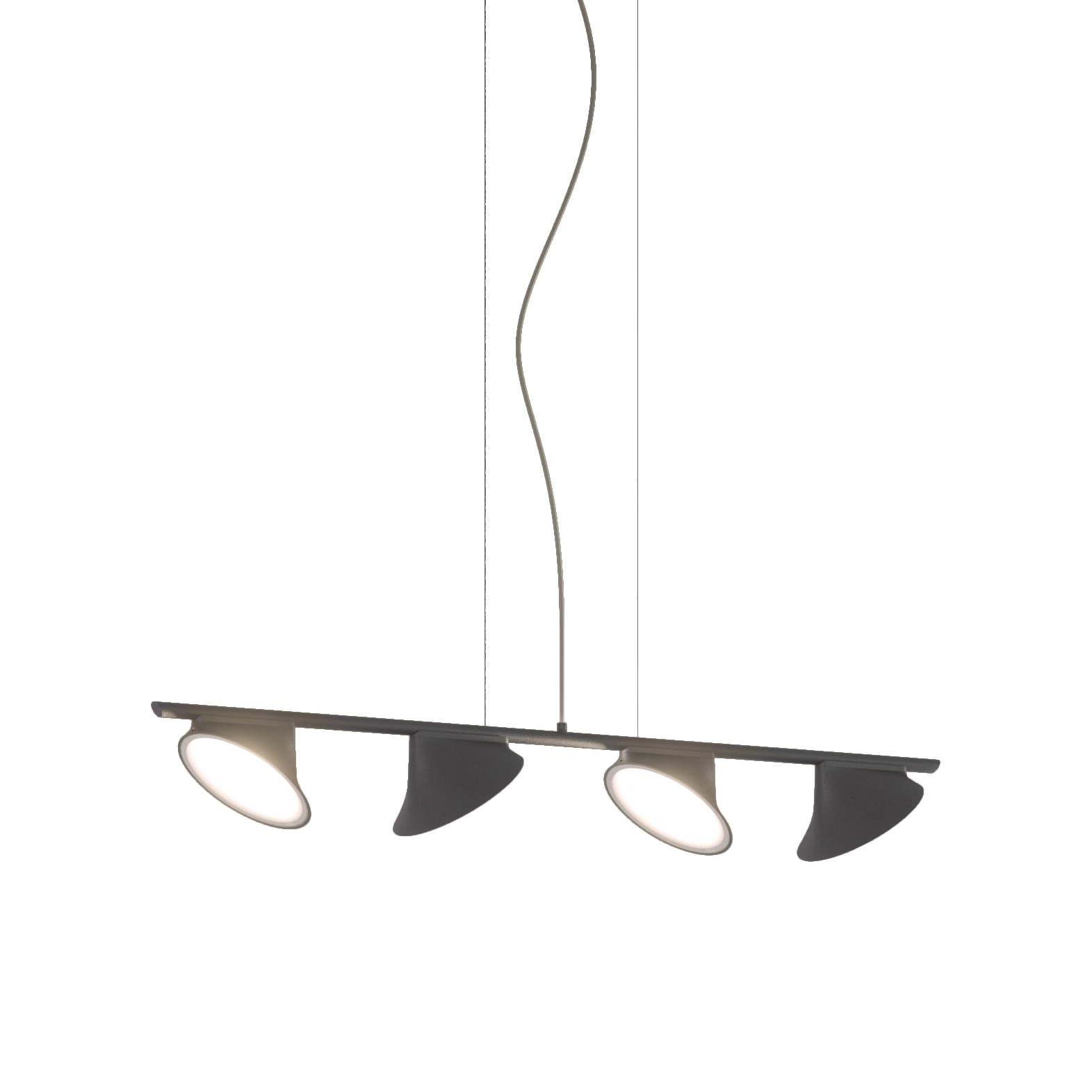Orchid floor suspension lamp