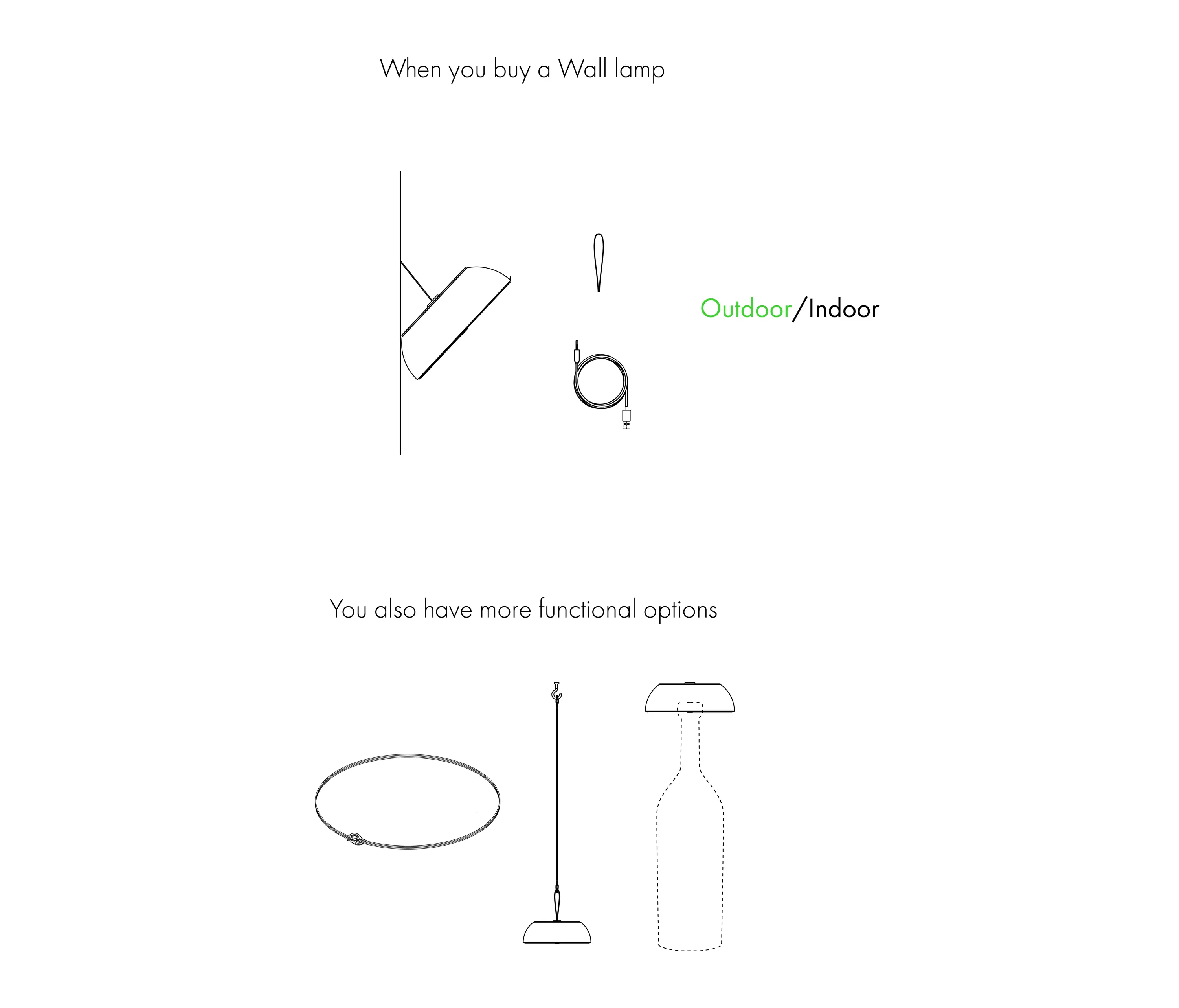 Axolight - Float AP Black Black