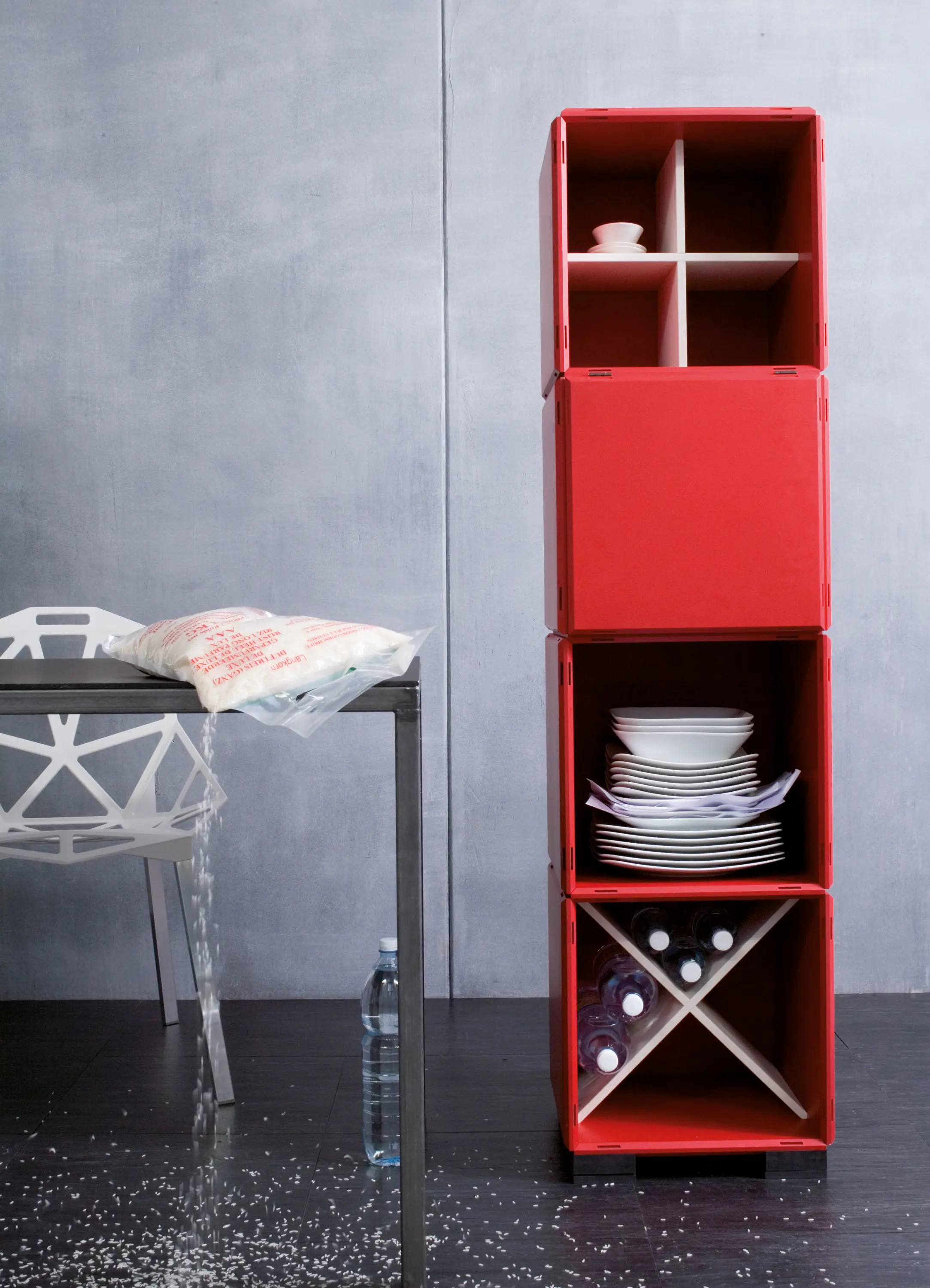 qubing.de - q18_kitchen_high red