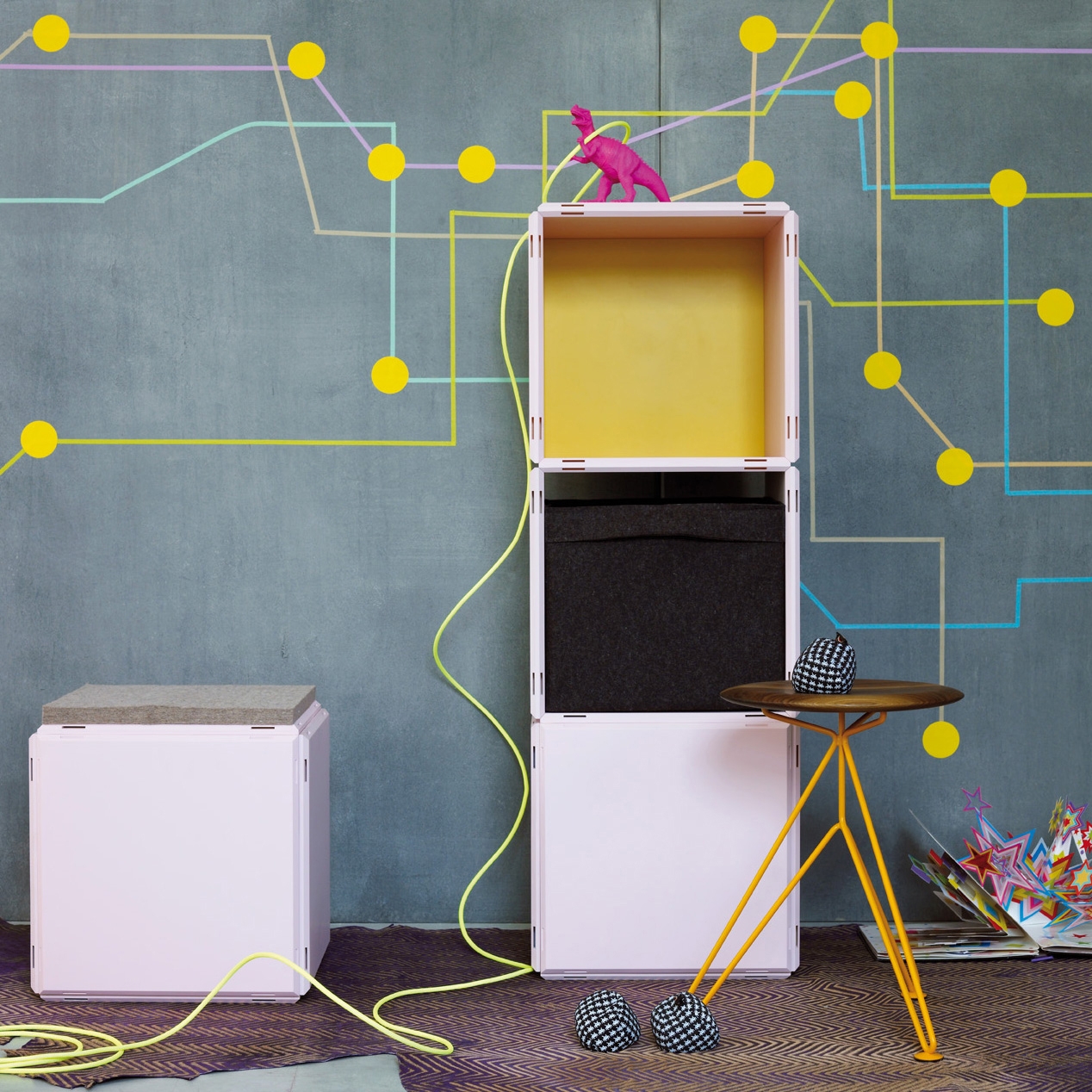 Produkt q18_Kinderzimmer_light pink des Herstellers qubing.de anzeigen