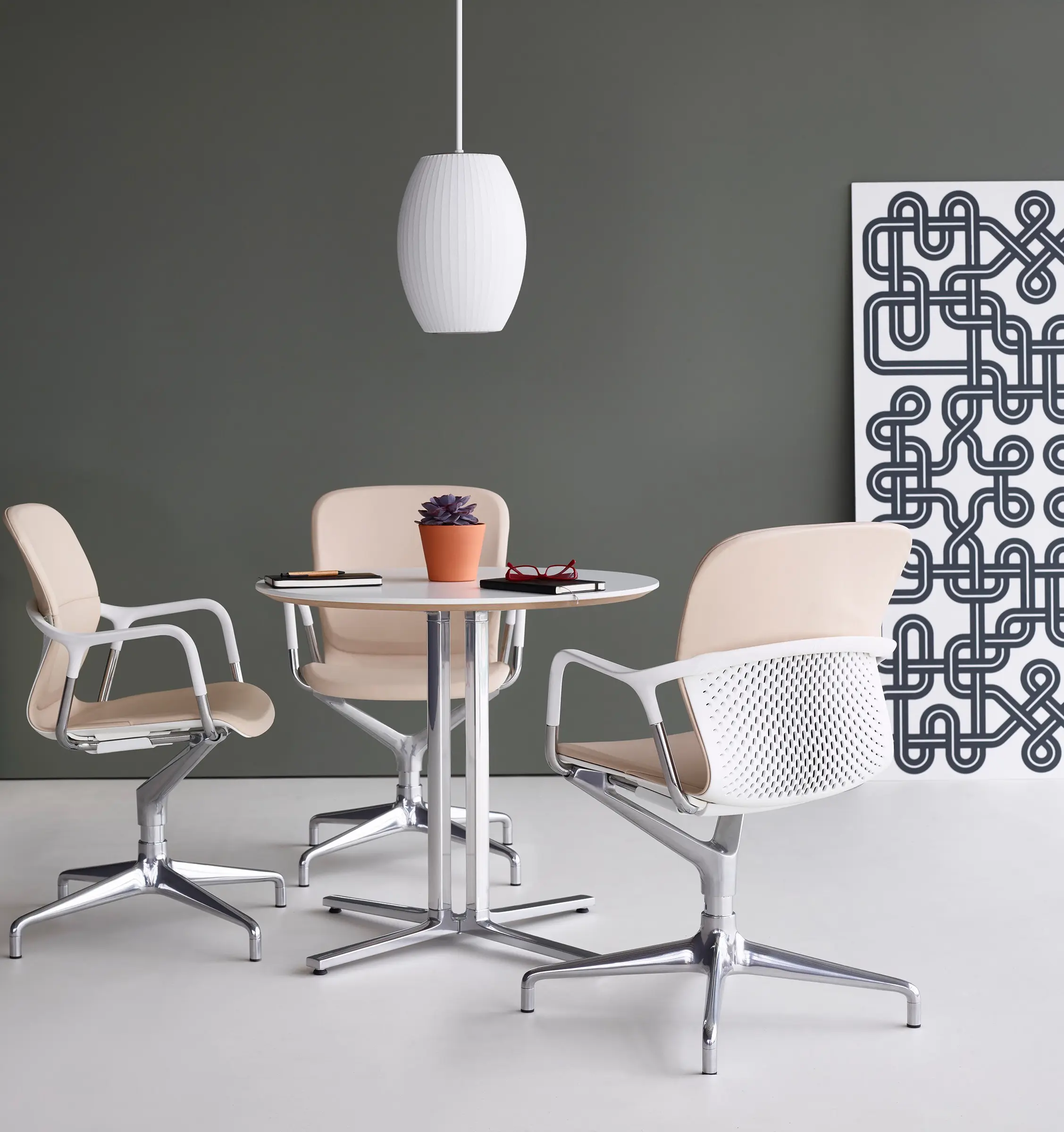 Herman Miller - Nelson Saucer Crisscross Pendant Lamp