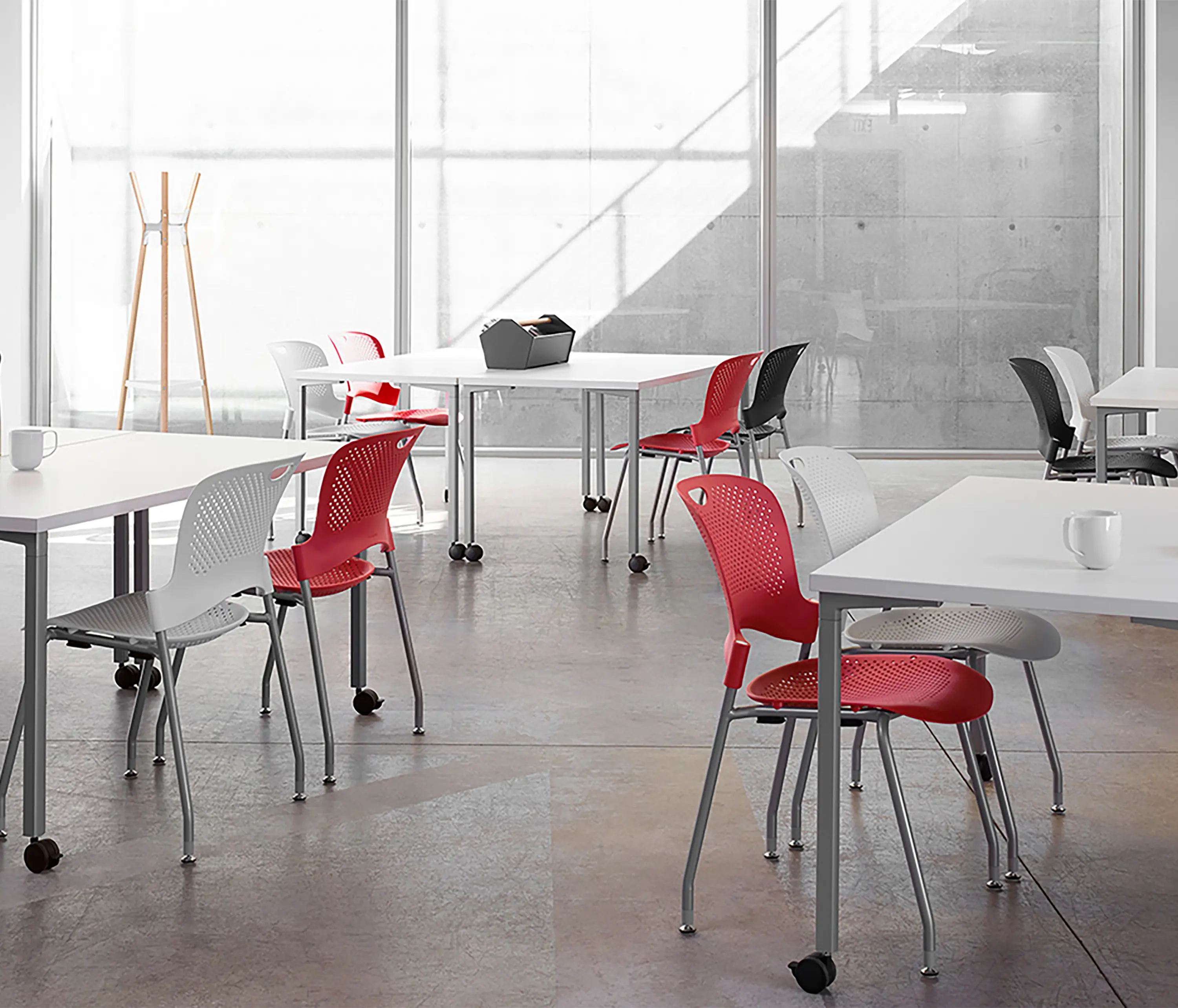 Herman Miller - Caper Stacking Stool