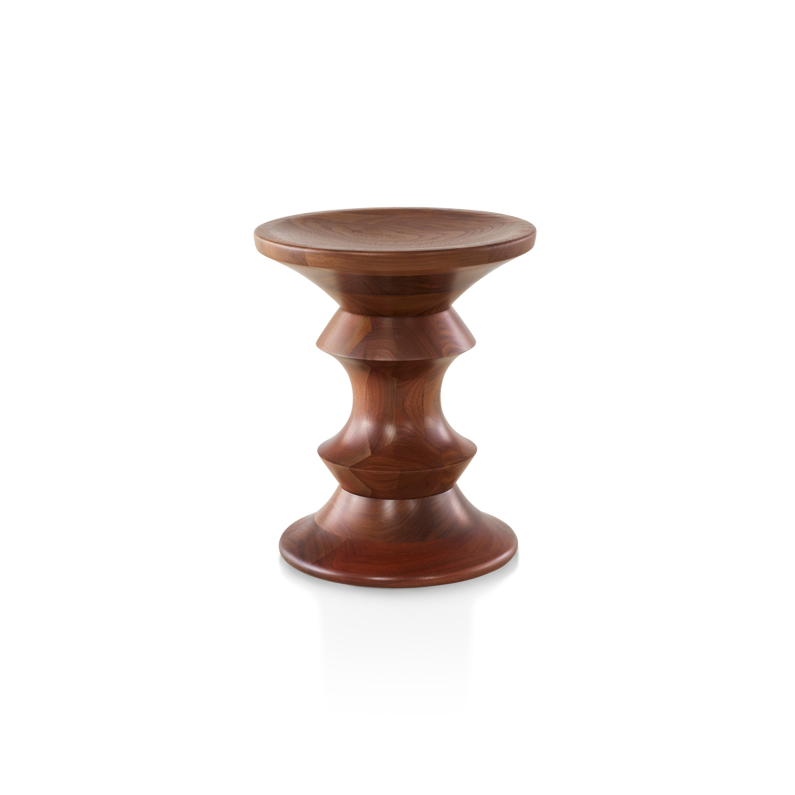 Display product Eames Walnut Stool from manufacturer Herman Miller