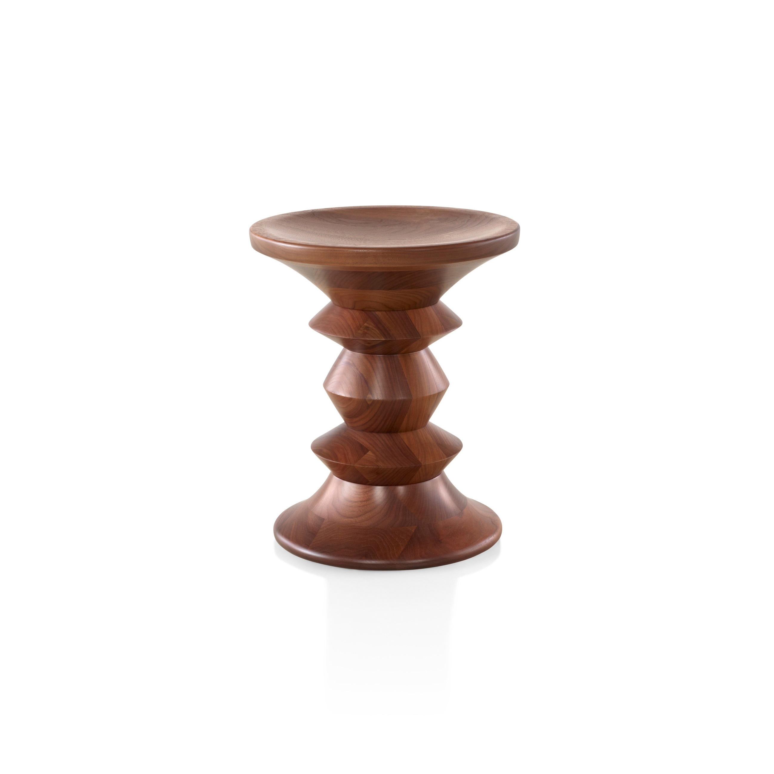Display product Eames Walnut Stool from manufacturer Herman Miller