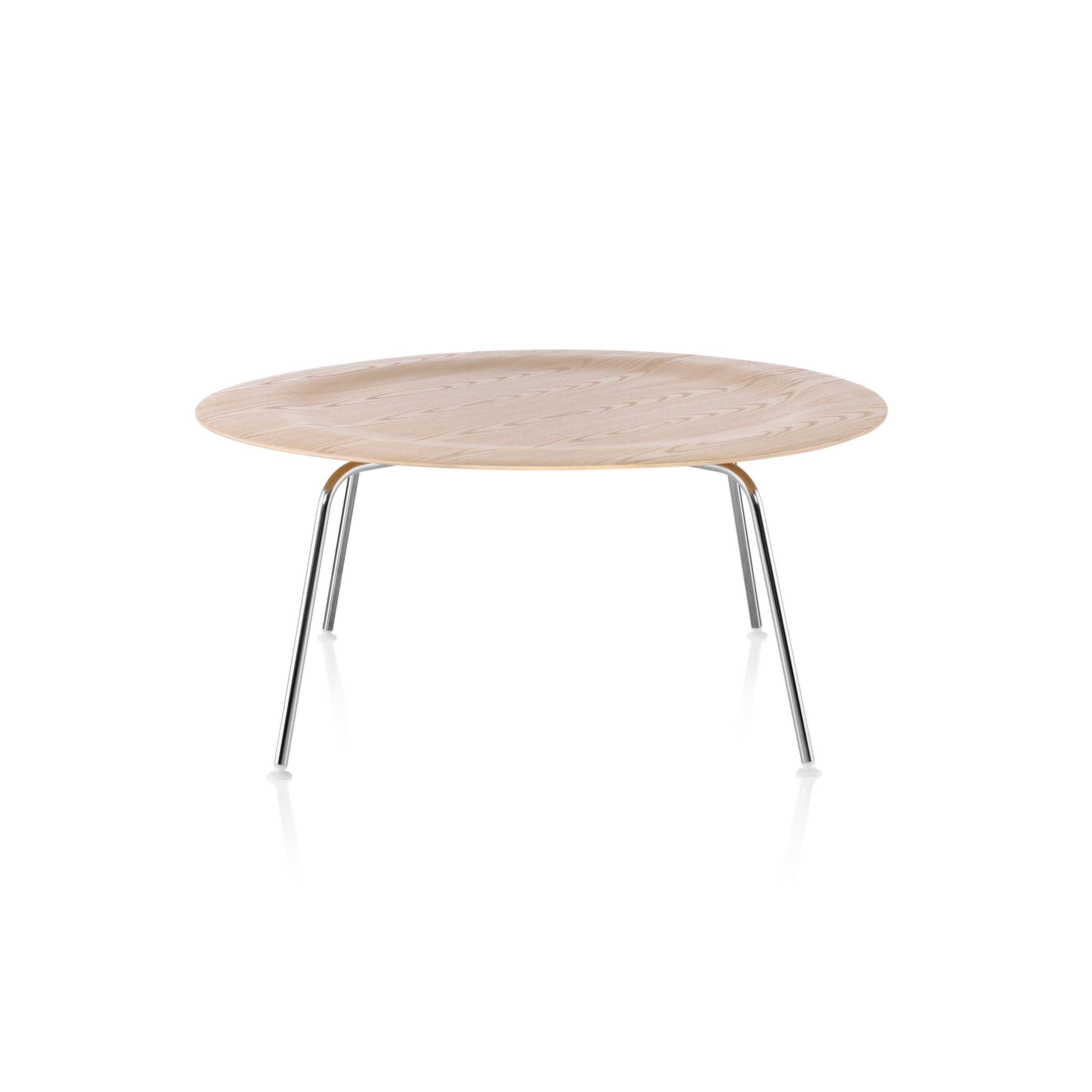 Eames Molded Plywood Coffee Table Metal Base