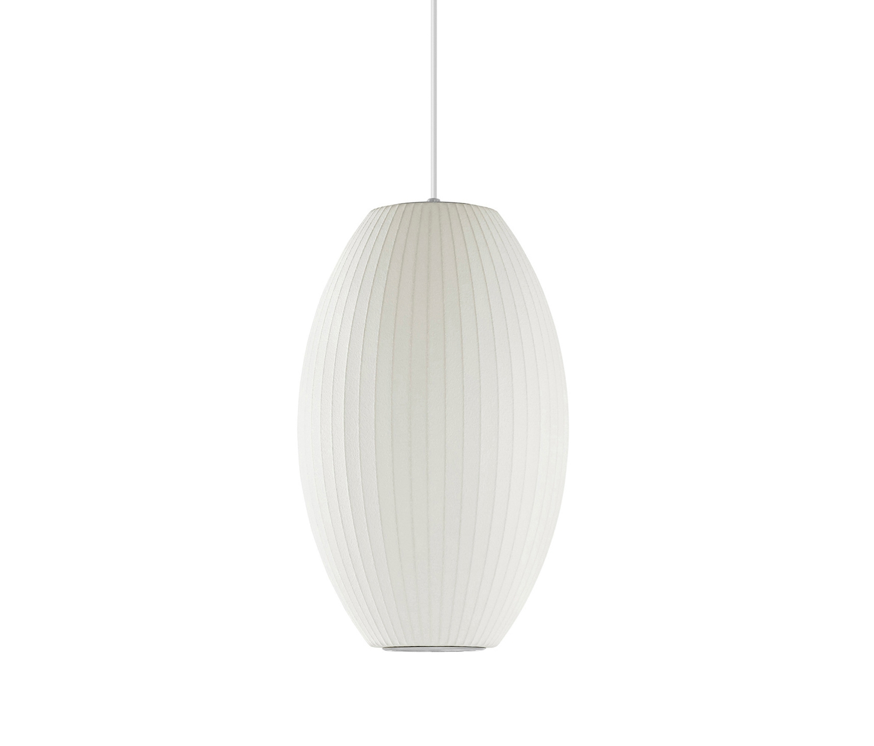 Vertoon produk Nelson Cigar Pendant Lamp van vervaardiger Herman Miller