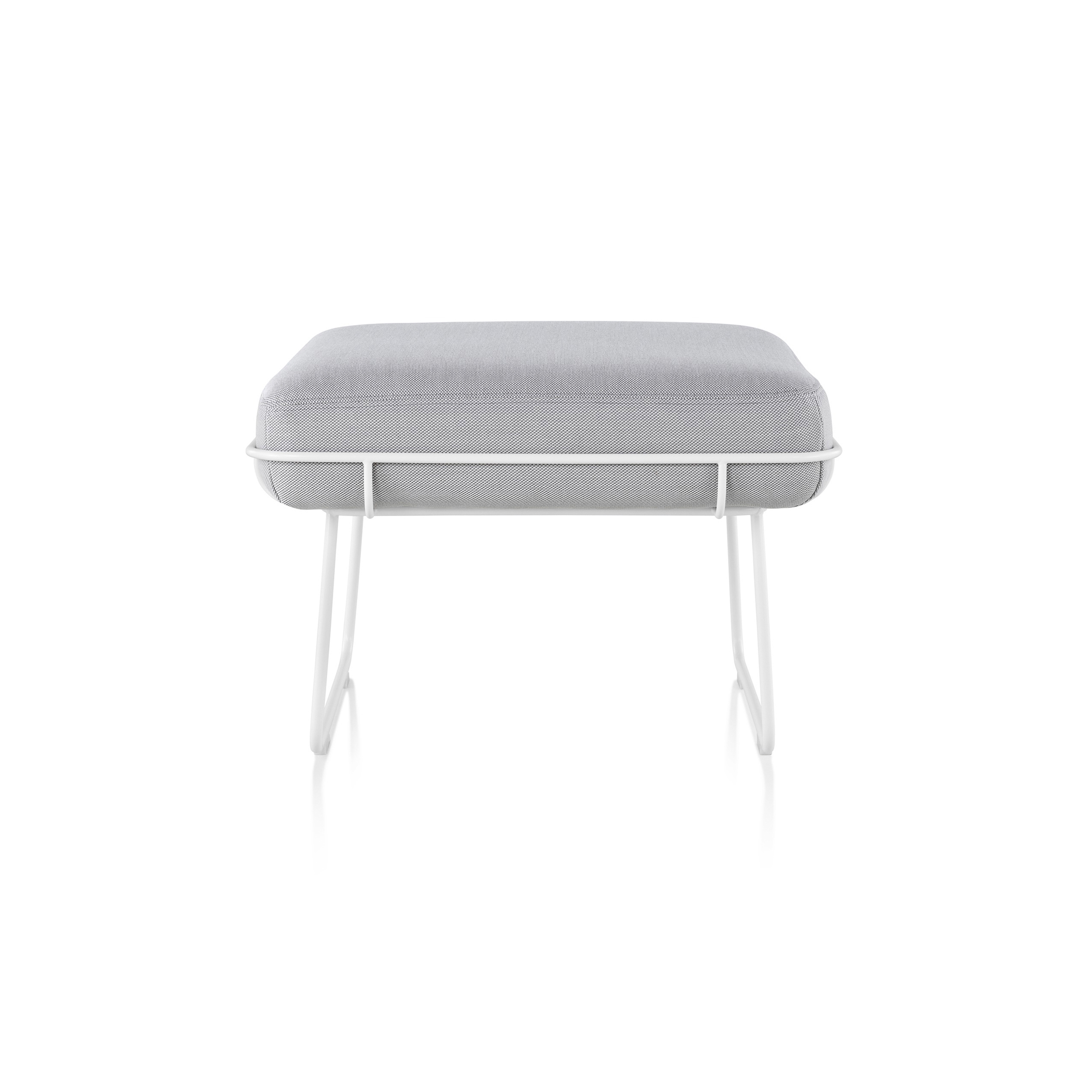 Vertoon produk Wireframe Ottoman van vervaardiger Herman Miller