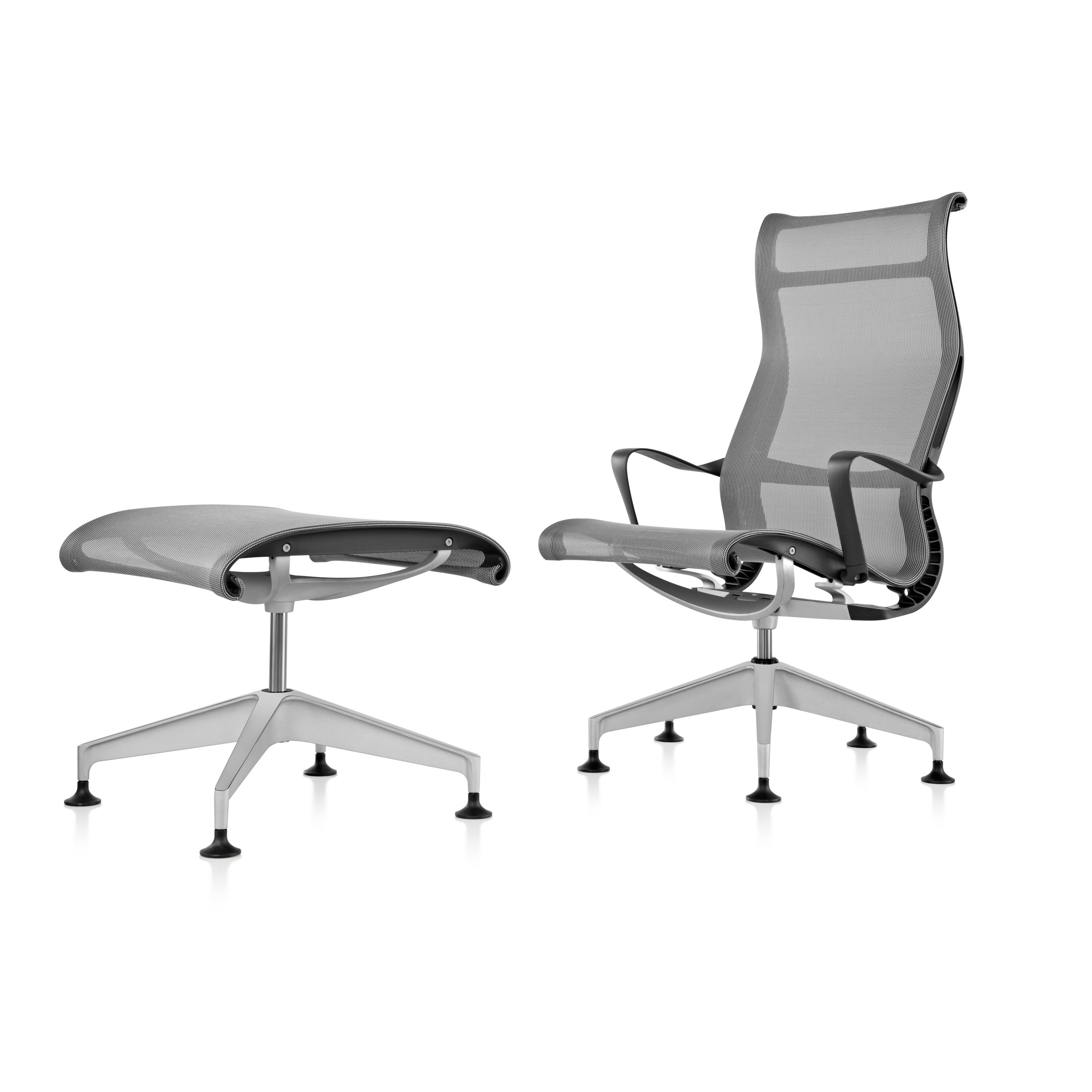 Produkt Setu Lounge-Sesse und Ottoman des Herstellers Herman Miller anzeigen