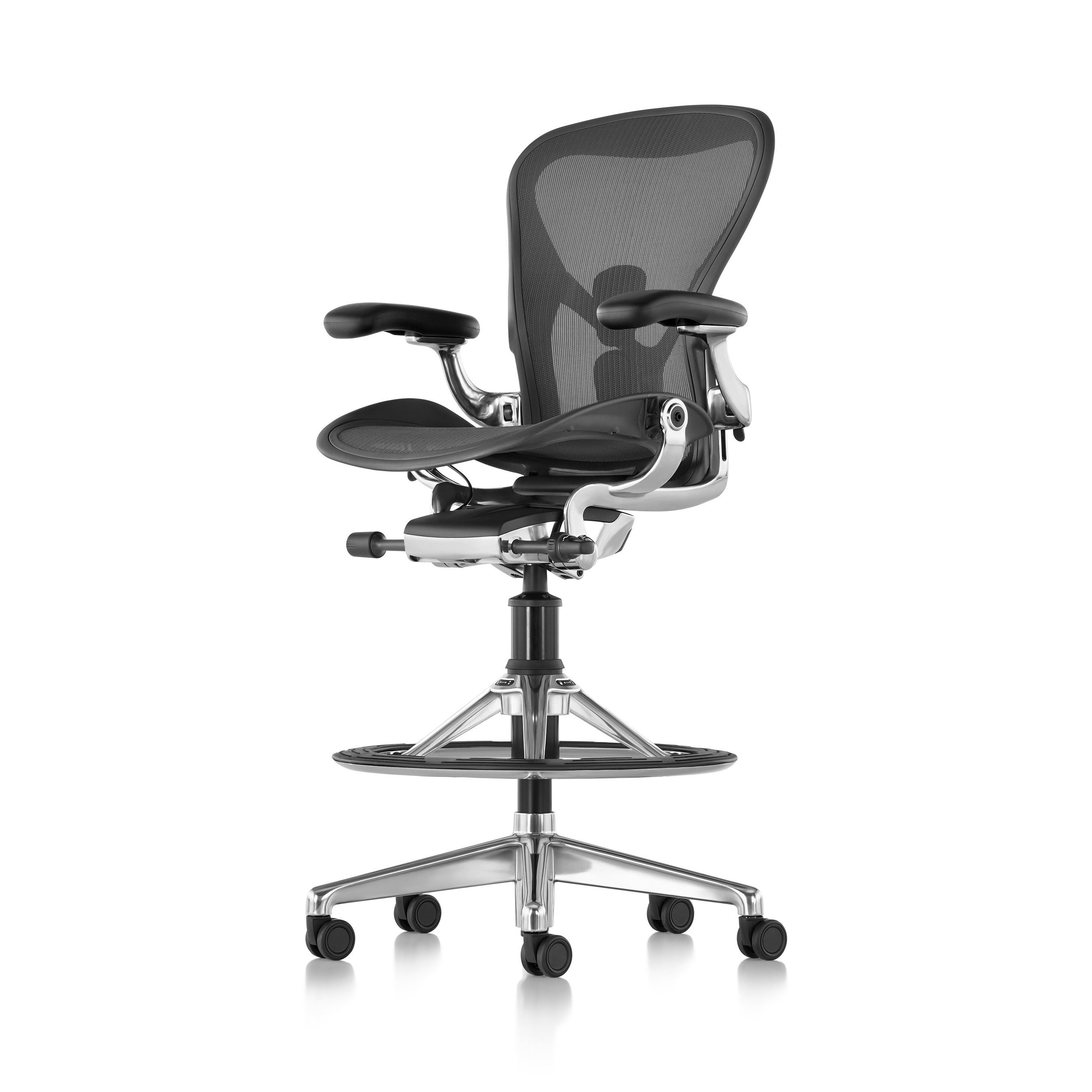 Display product Aeron Stool from manufacturer Herman Miller