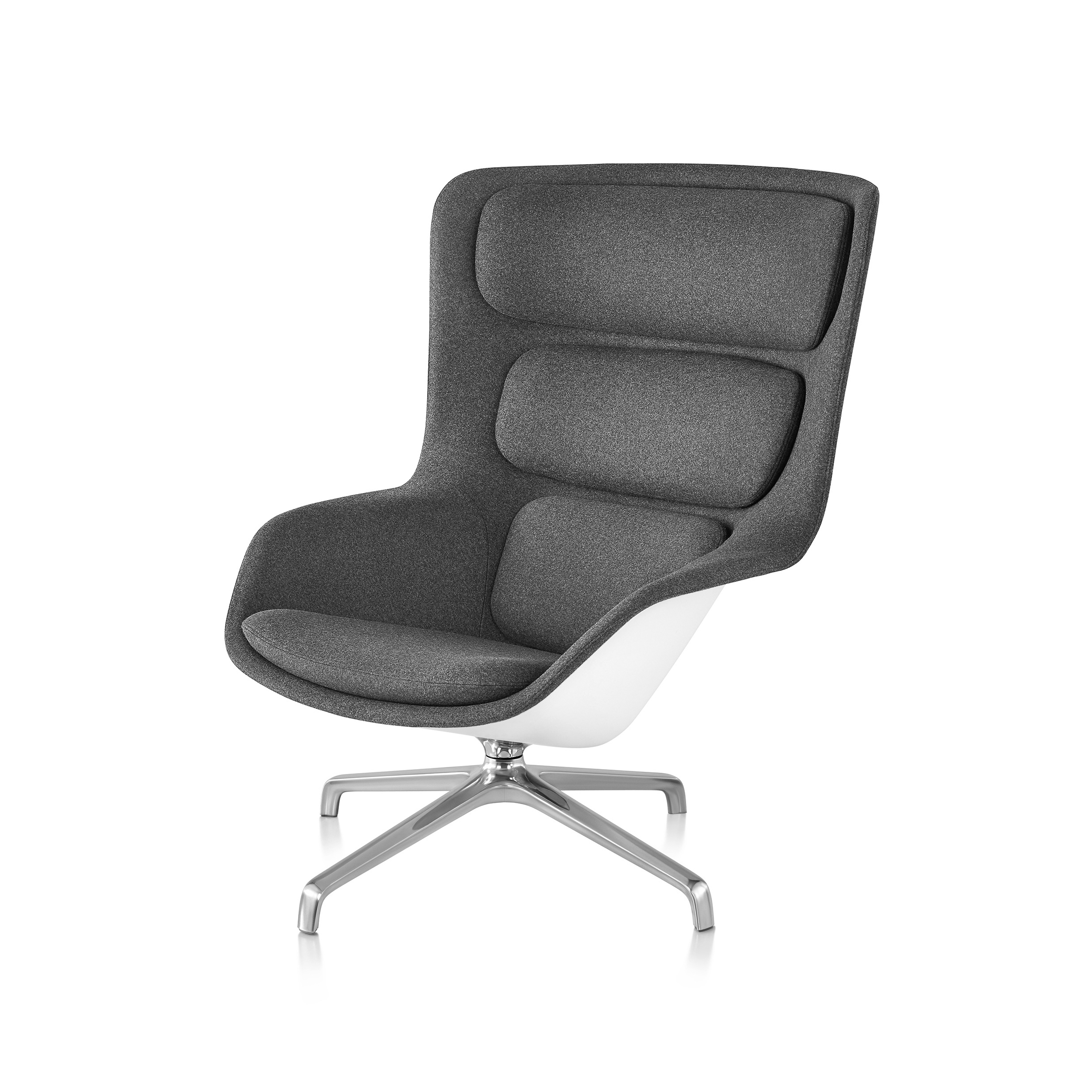 Display product Striad High-Back Lounge Chair, Four Star Base from manufacturer Herman Miller