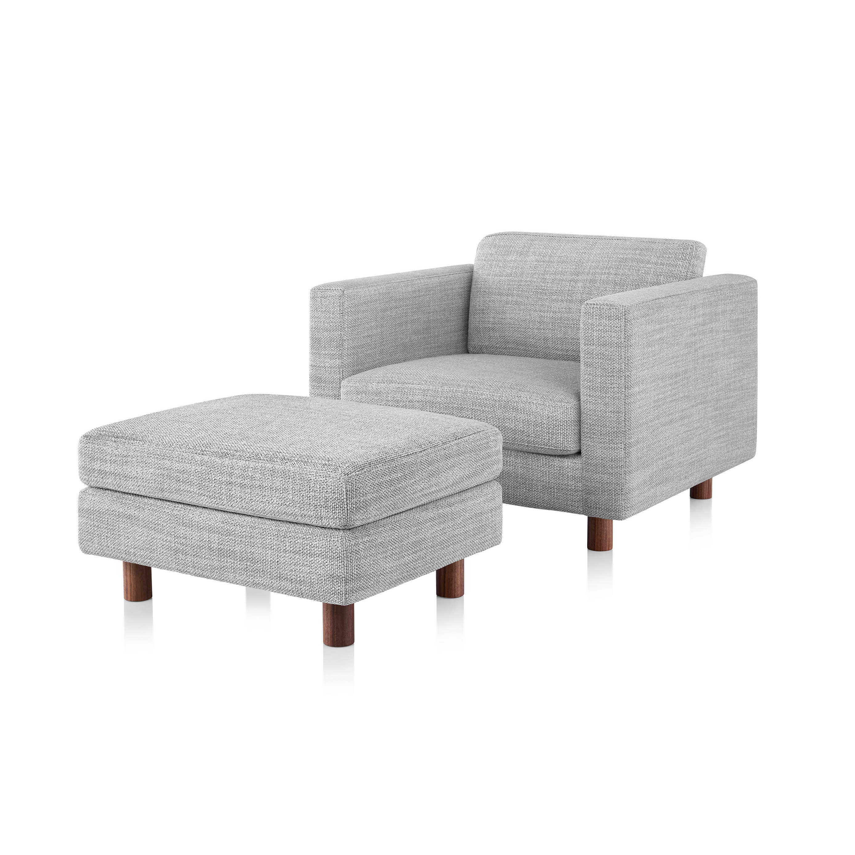 Mostra il prodotto Lispenard Chair and Ottoman del produttore Herman Miller