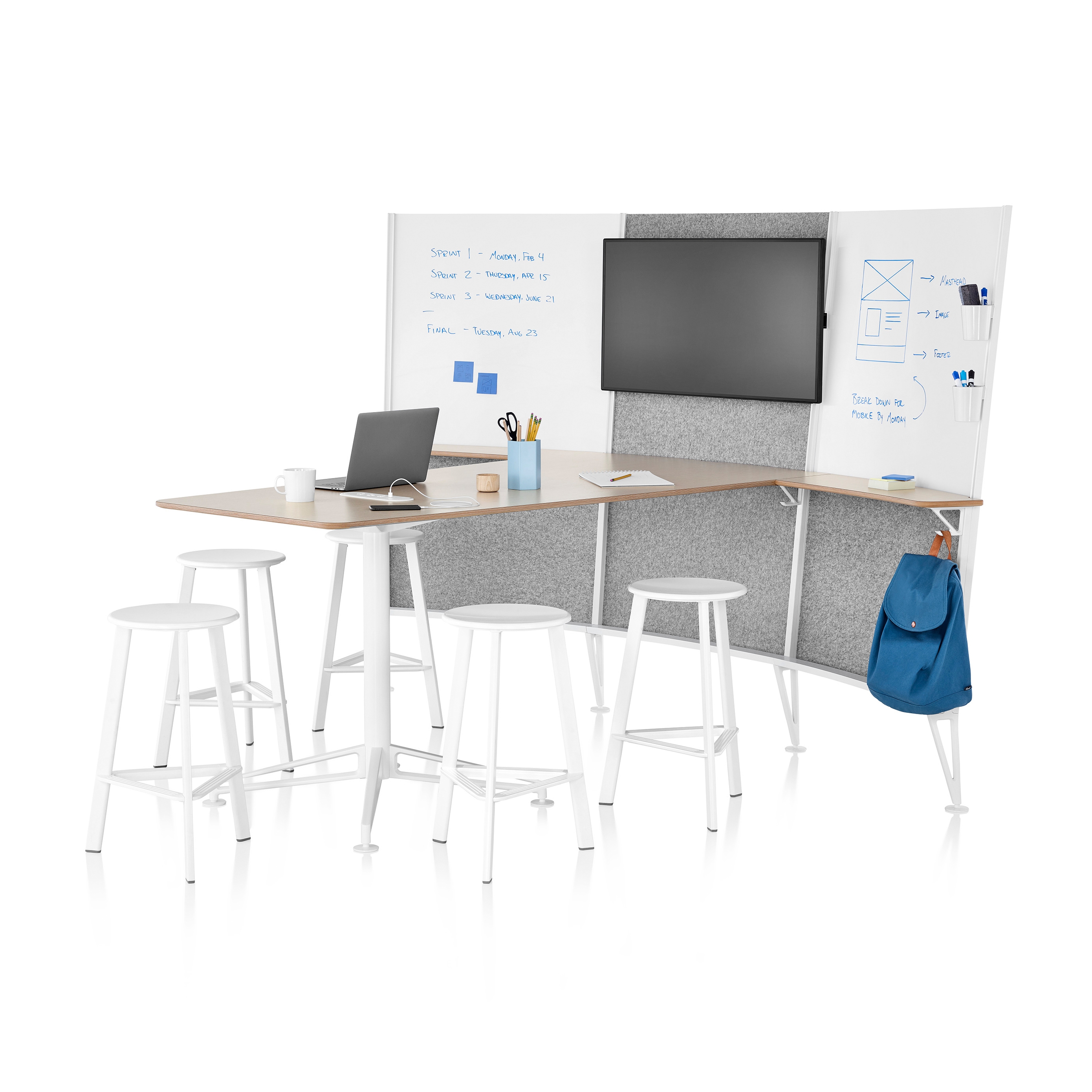 Display product Prospect Media Space from manufacturer Herman Miller