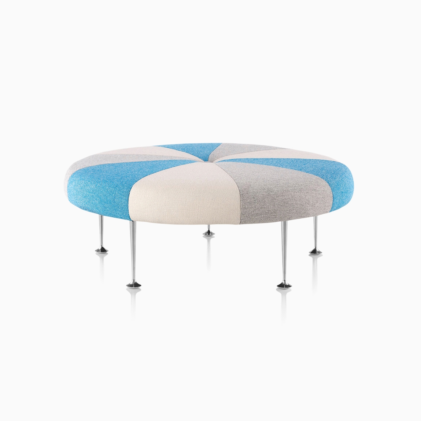 Afficher le produit Girard Color Wheel Ottoman du fabricant Herman Miller