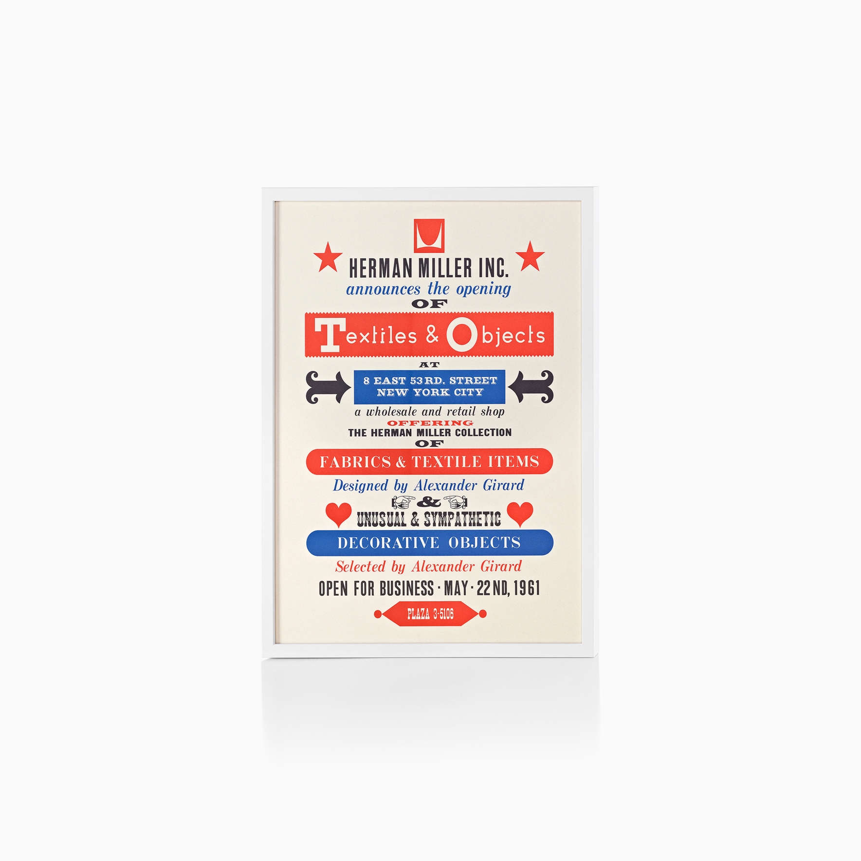 Afficher le produit Textiles & Objects Poster du fabricant Herman Miller