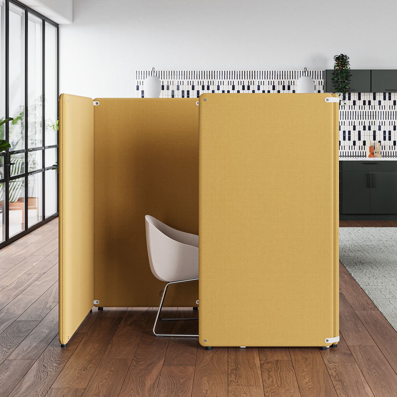 Mostra il prodotto Schermo divisorio Bound Freestanding del produttore Herman Miller