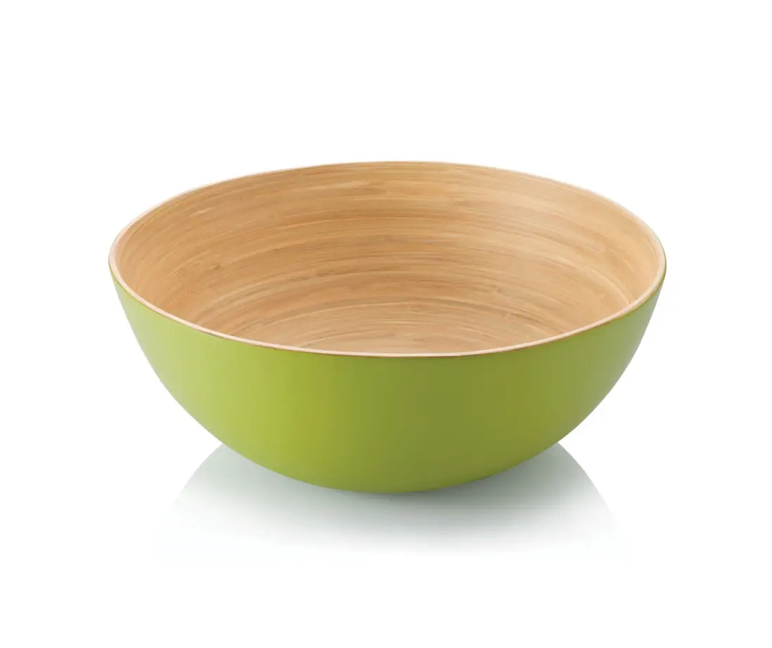 bambu - Coiled Bamboo Salad Bowl