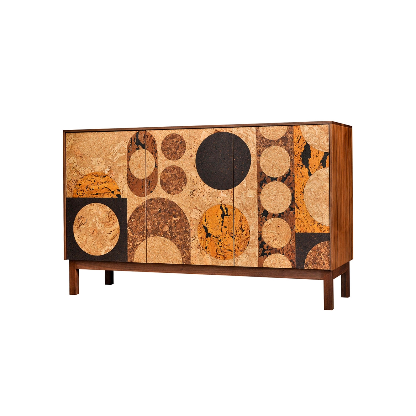Mostrar el producto Circles Cork Mosaic Sideboard del fabricante Iannone