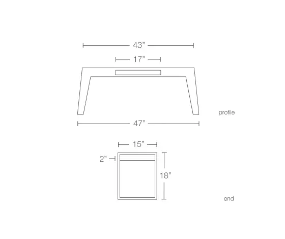 Brave Space Design - Hollow Coffee Table
