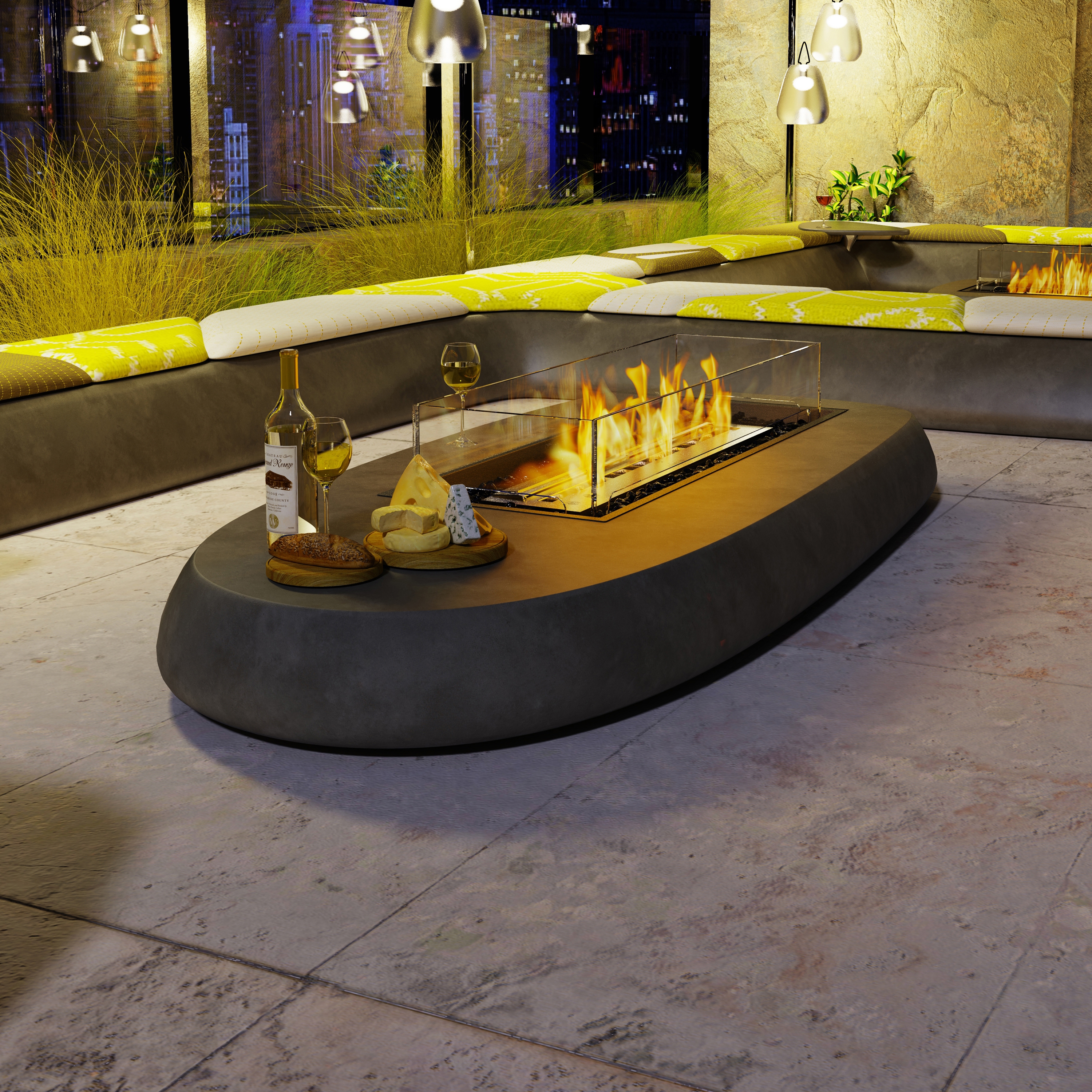 Vertoon produk Linear 50 van vervaardiger EcoSmart Fire