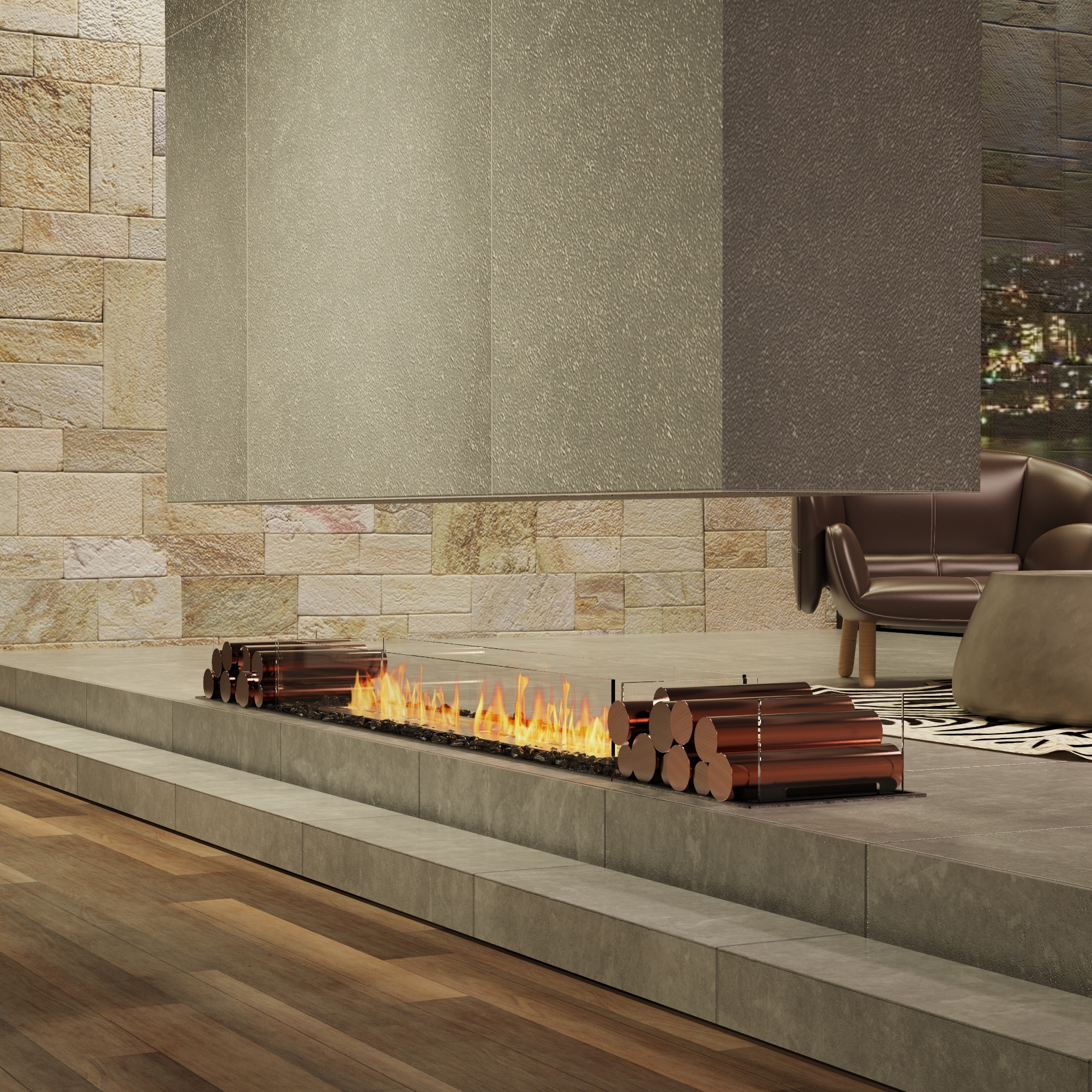 Vertoon produk Flex 104IL.BX2 van vervaardiger EcoSmart Fire