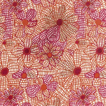 KnollTextiles - Nova Orange/Berry