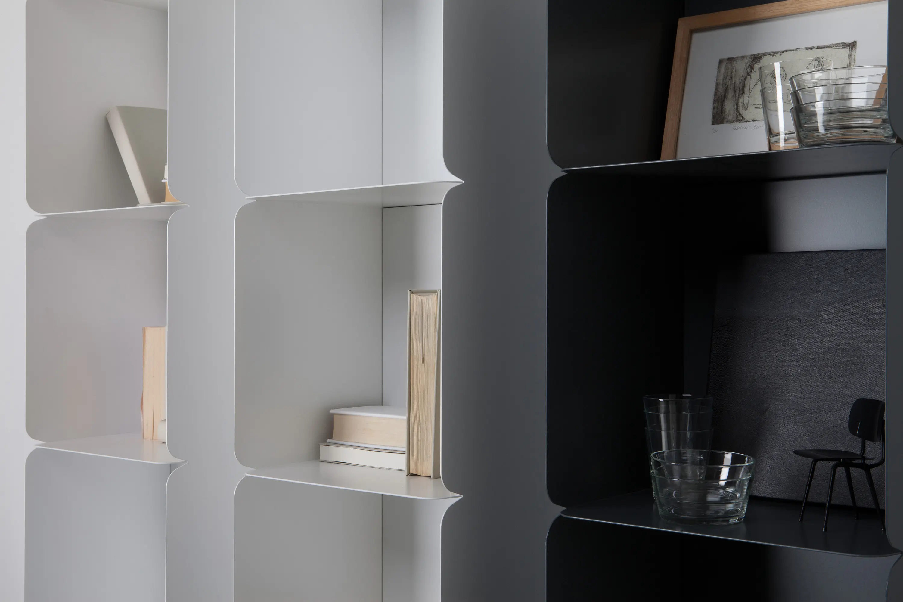 Quodes - Collar bookcases | wallmounted