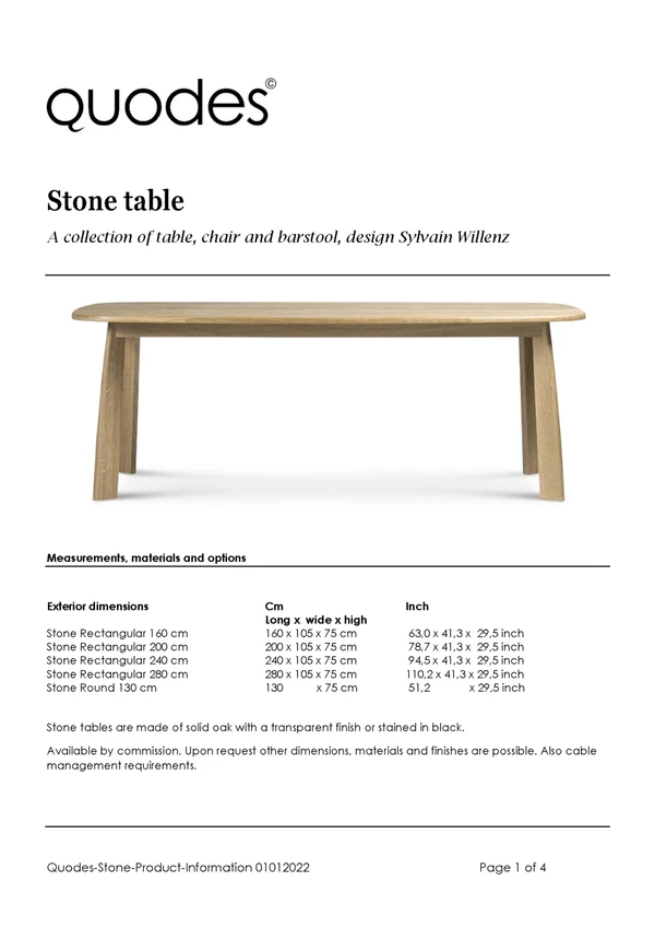 Image d’aperçu du fichier Stone table