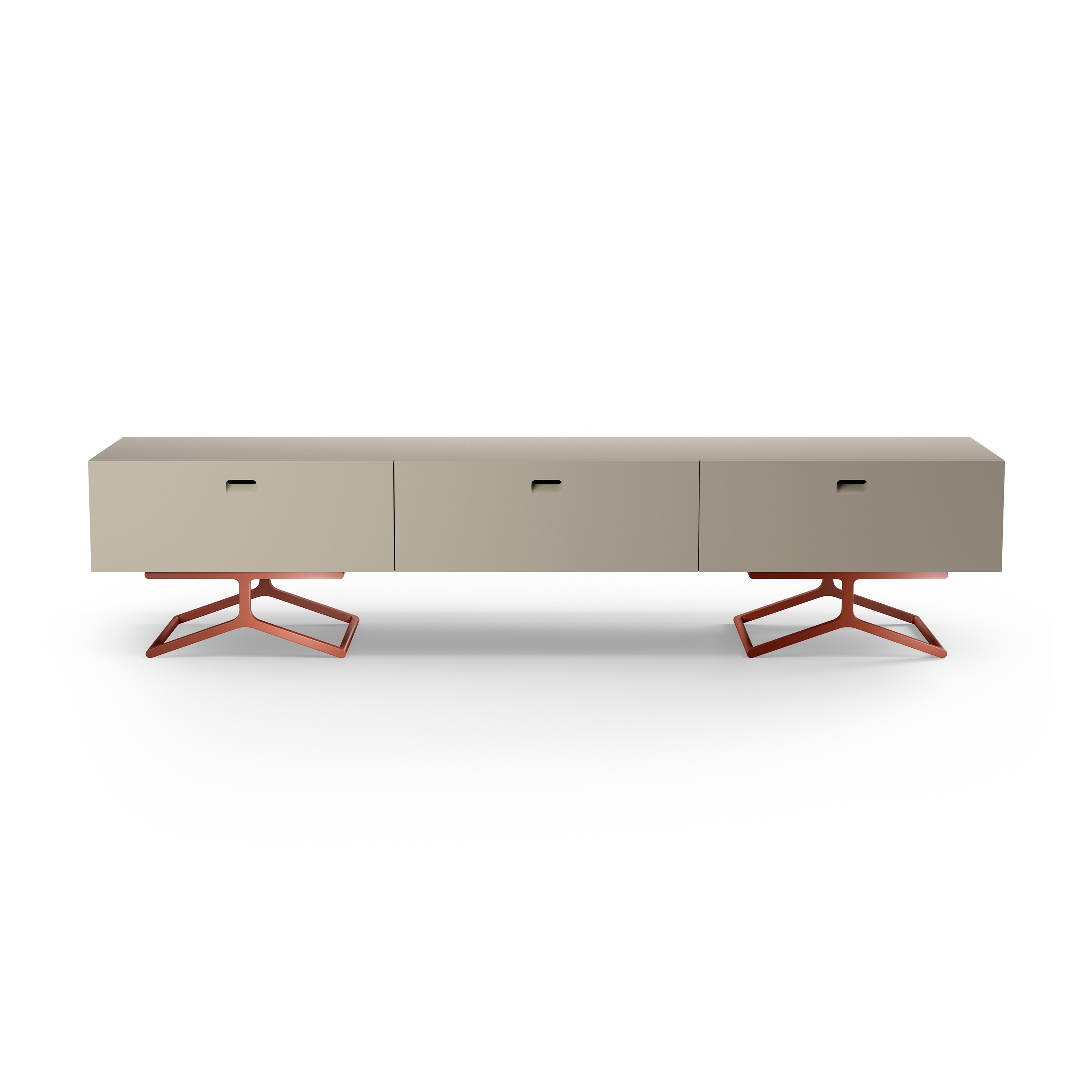 Display product Satellite cabinets on K-base from manufacturer Quodes