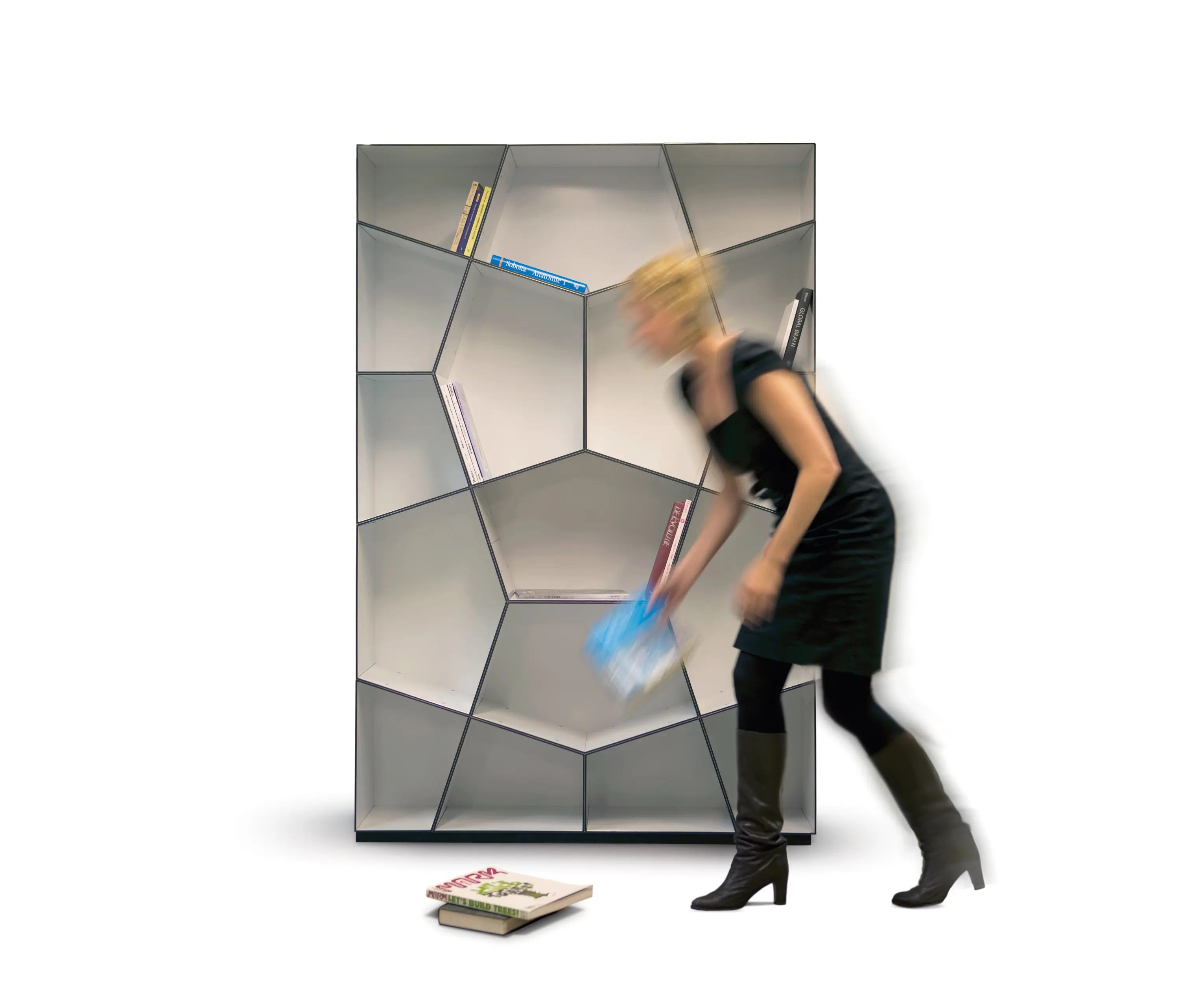 Quodes - Pattern bookcases