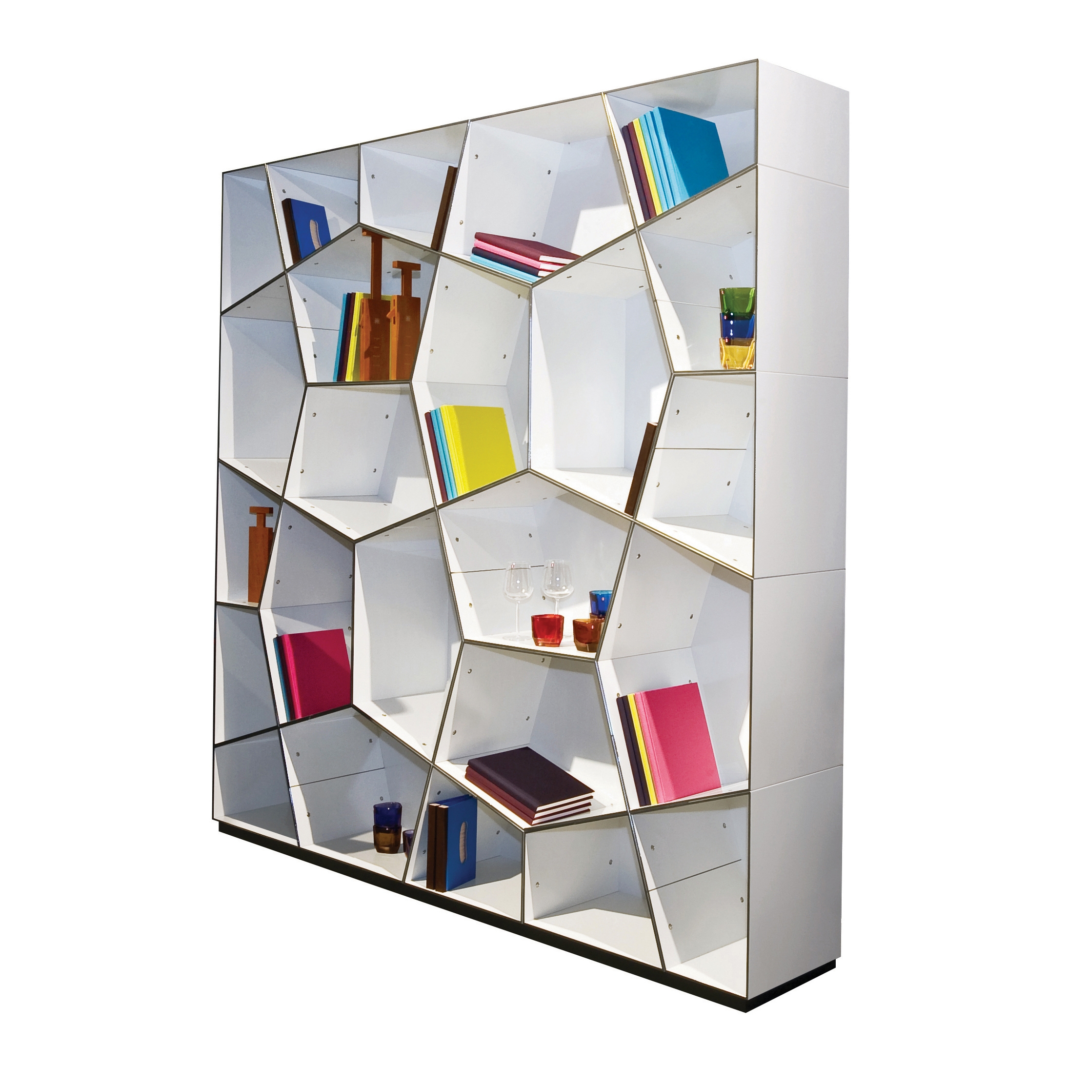 Display product Pattern bookcases from manufacturer Quodes