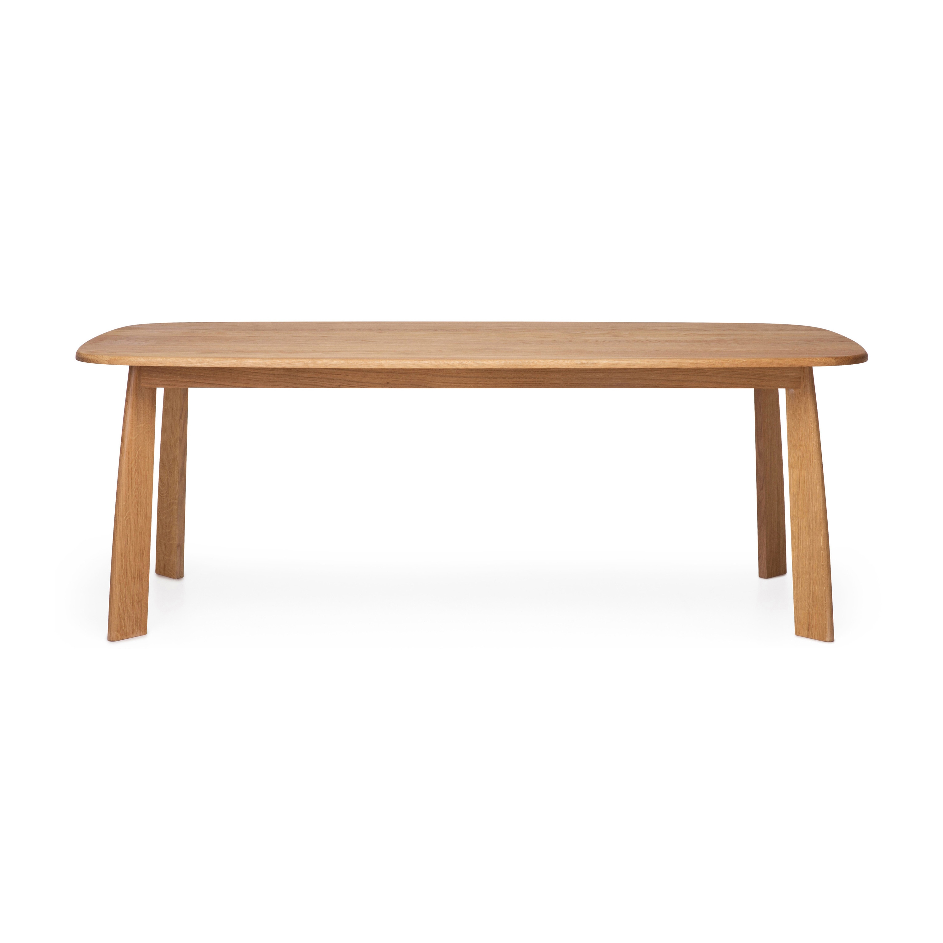 Display product Stone rectangular table solid oak from manufacturer Quodes