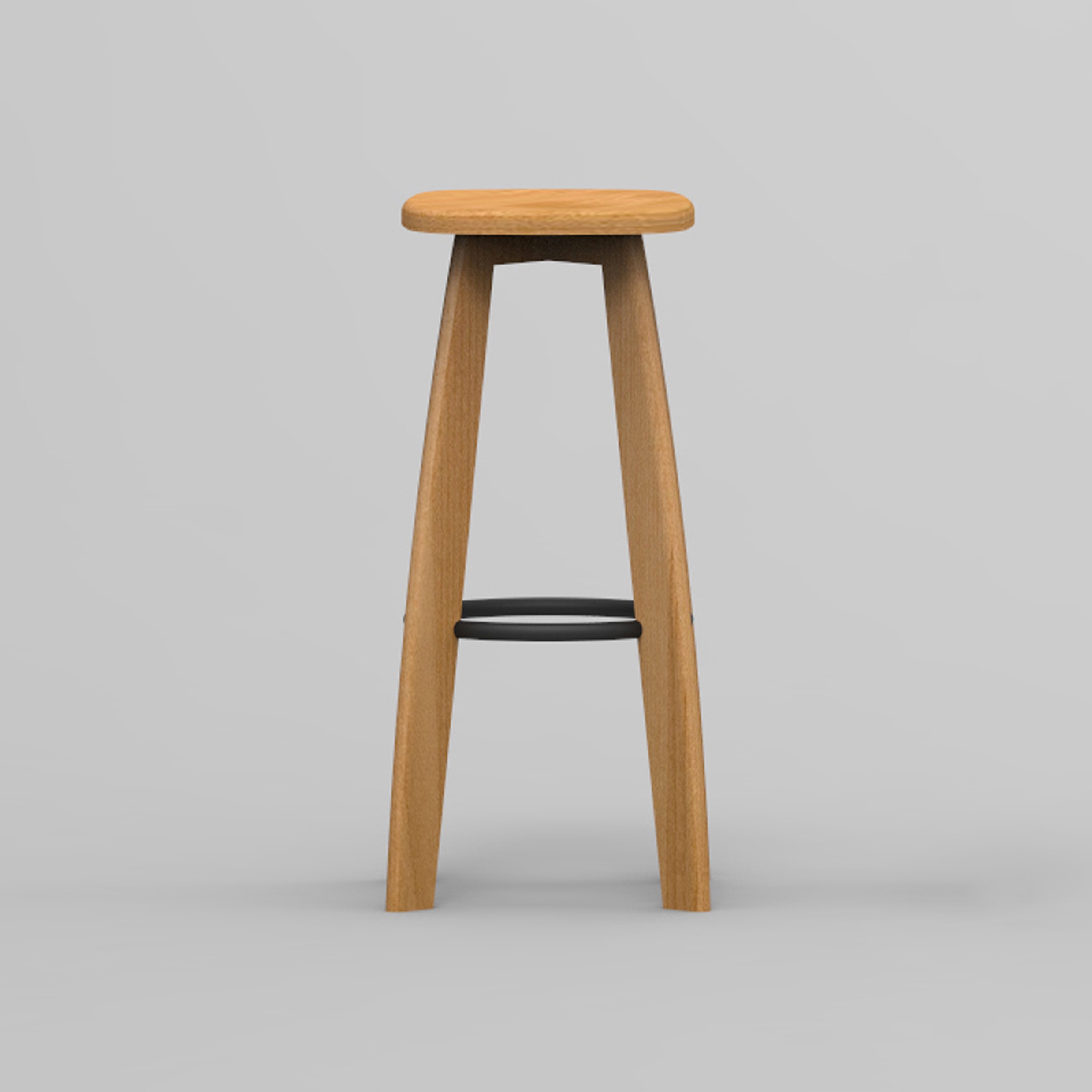 Stone barstool 78 cm high