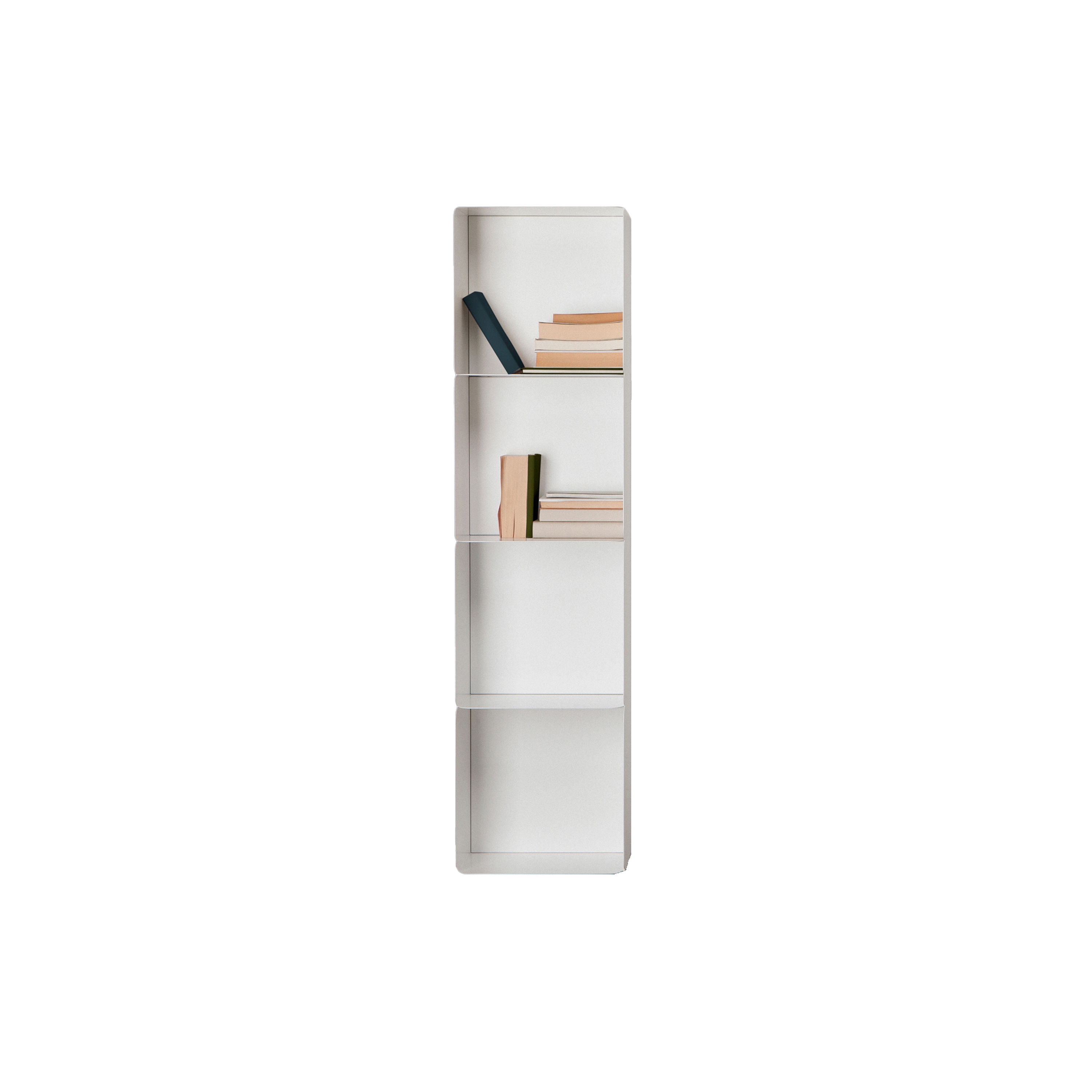 Display product Collar bookcases | freestanding or wallmounted from manufacturer Quodes