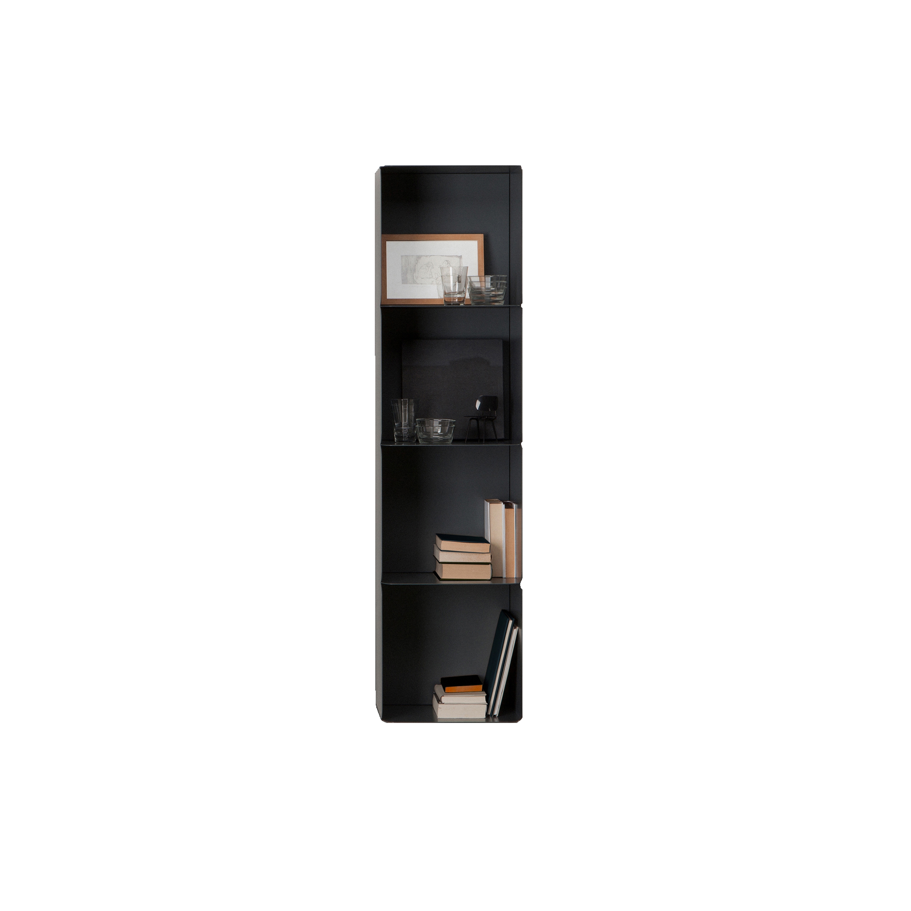 Collar bookcases | freestanding or wallmounted