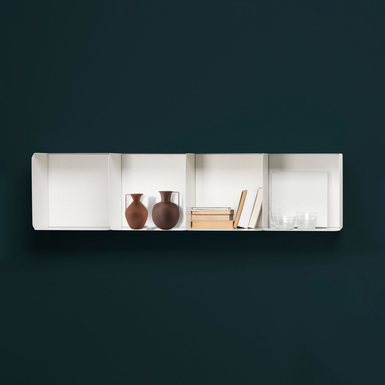 Collar bookcases | freestanding or wallmounted