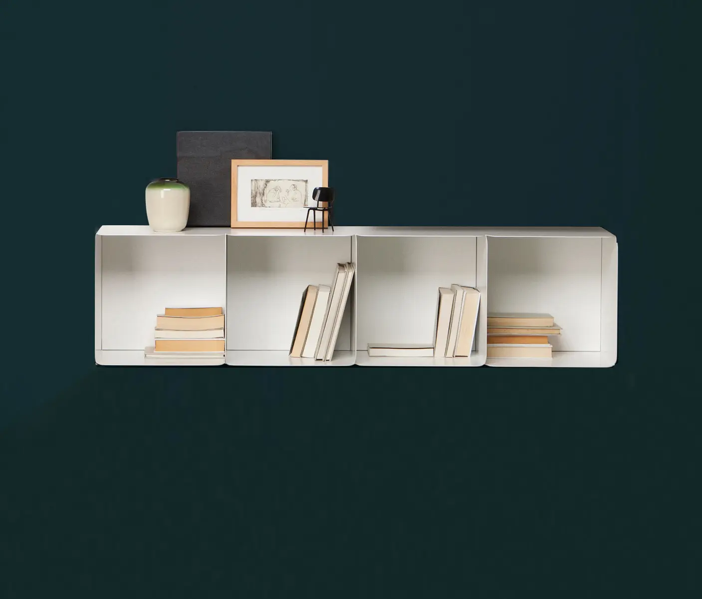 Quodes - Collar bookcases | freestanding or wallmounted