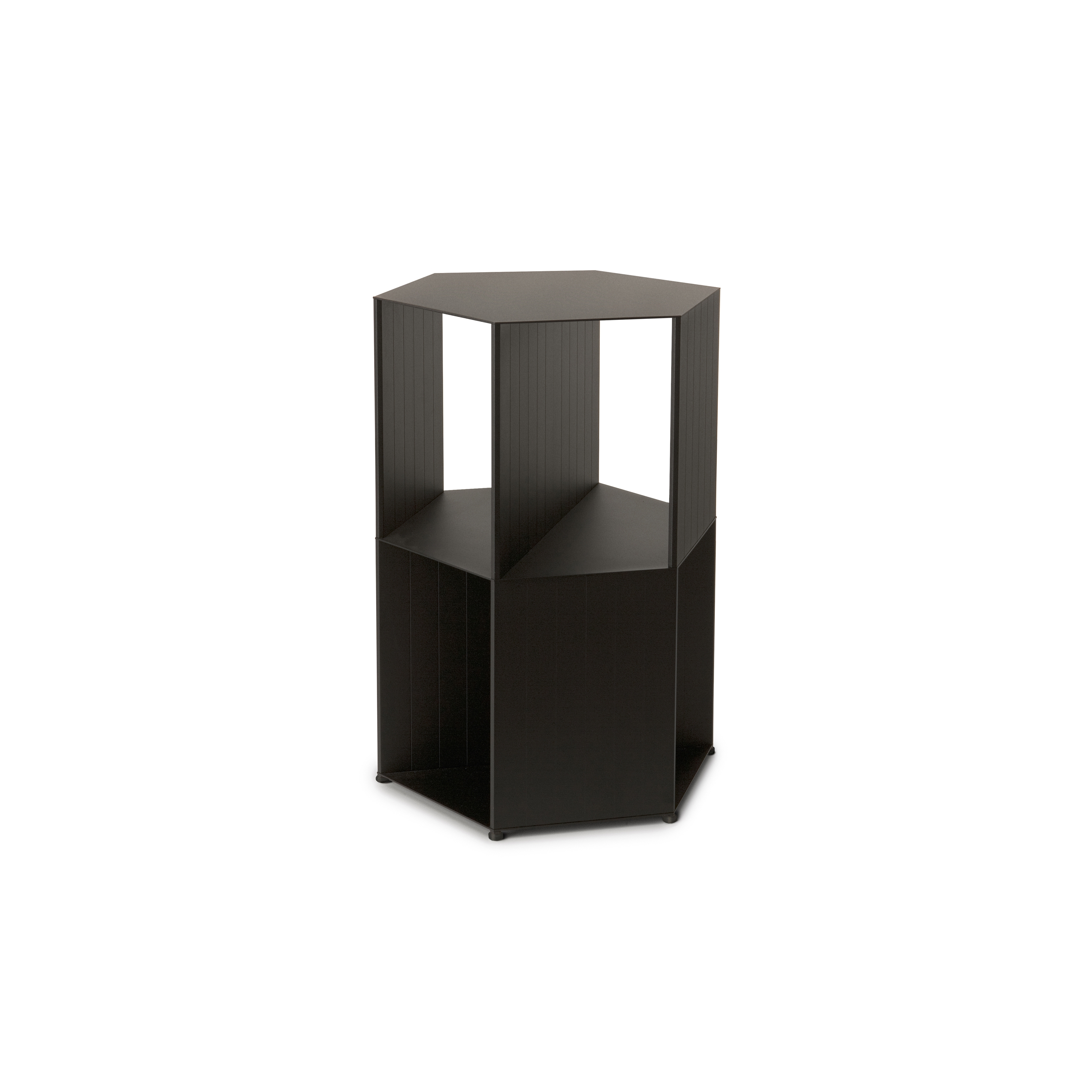 Hexagon side table