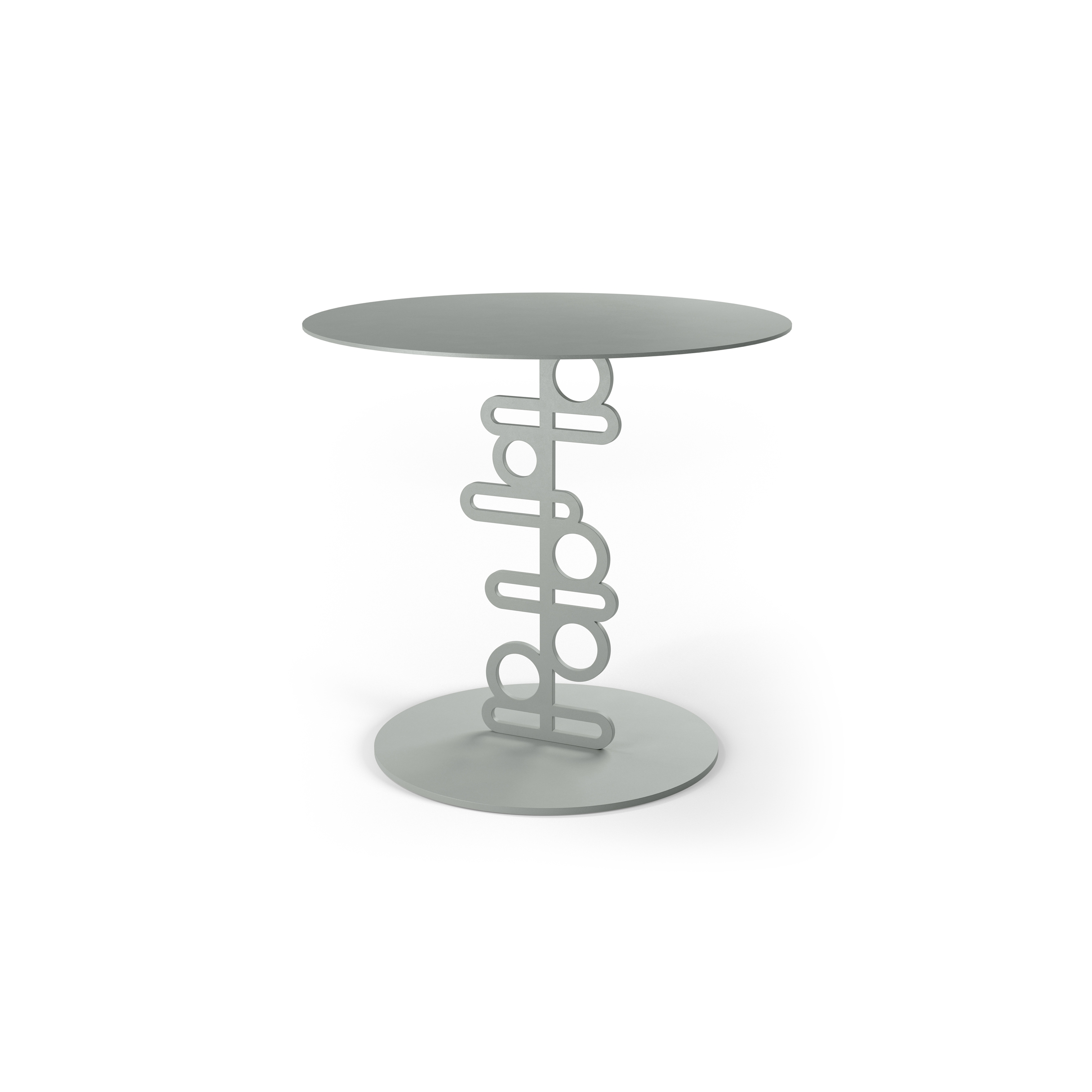 Display product Ken side table, metal tabletop from manufacturer Quodes
