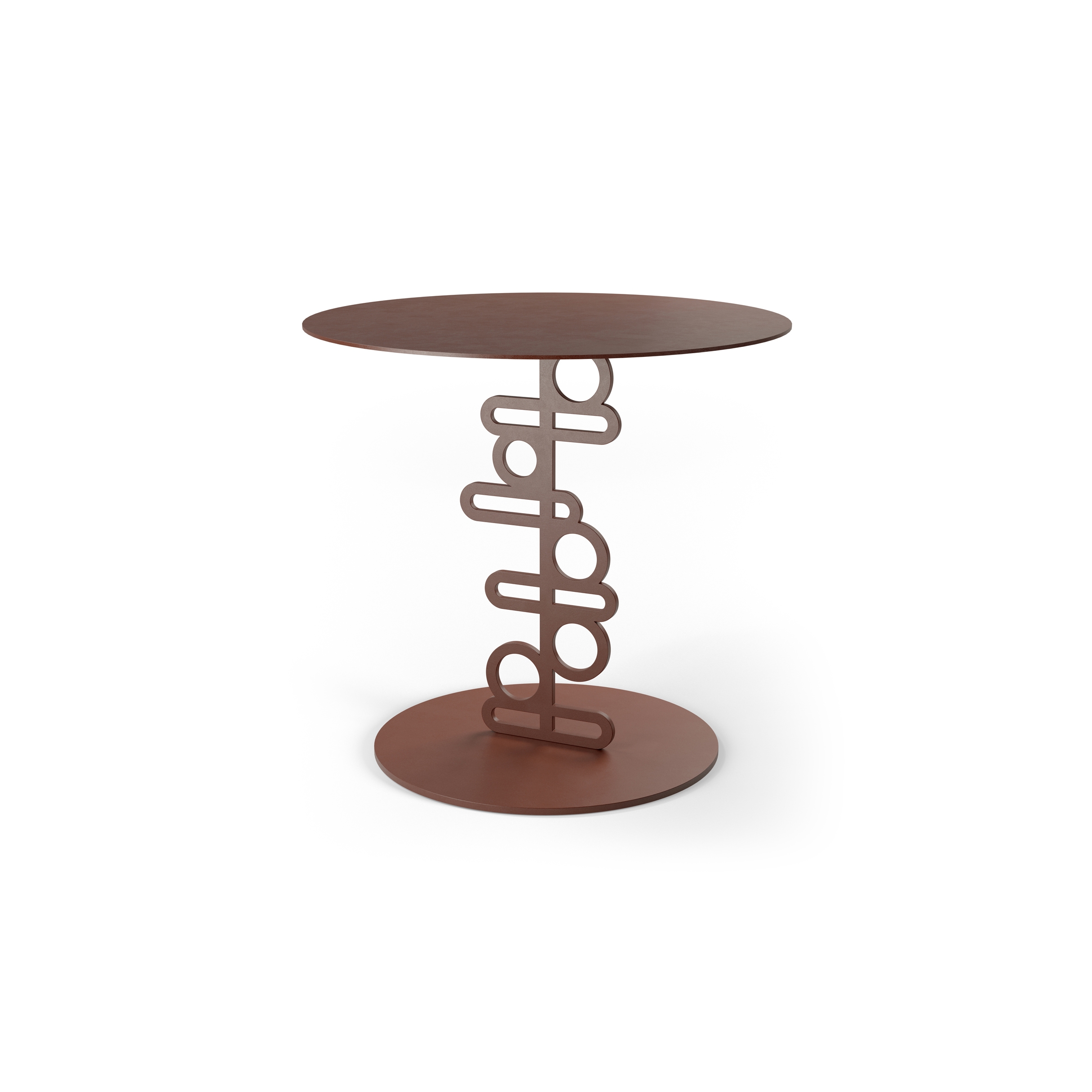 Ken side table, metal tabletop