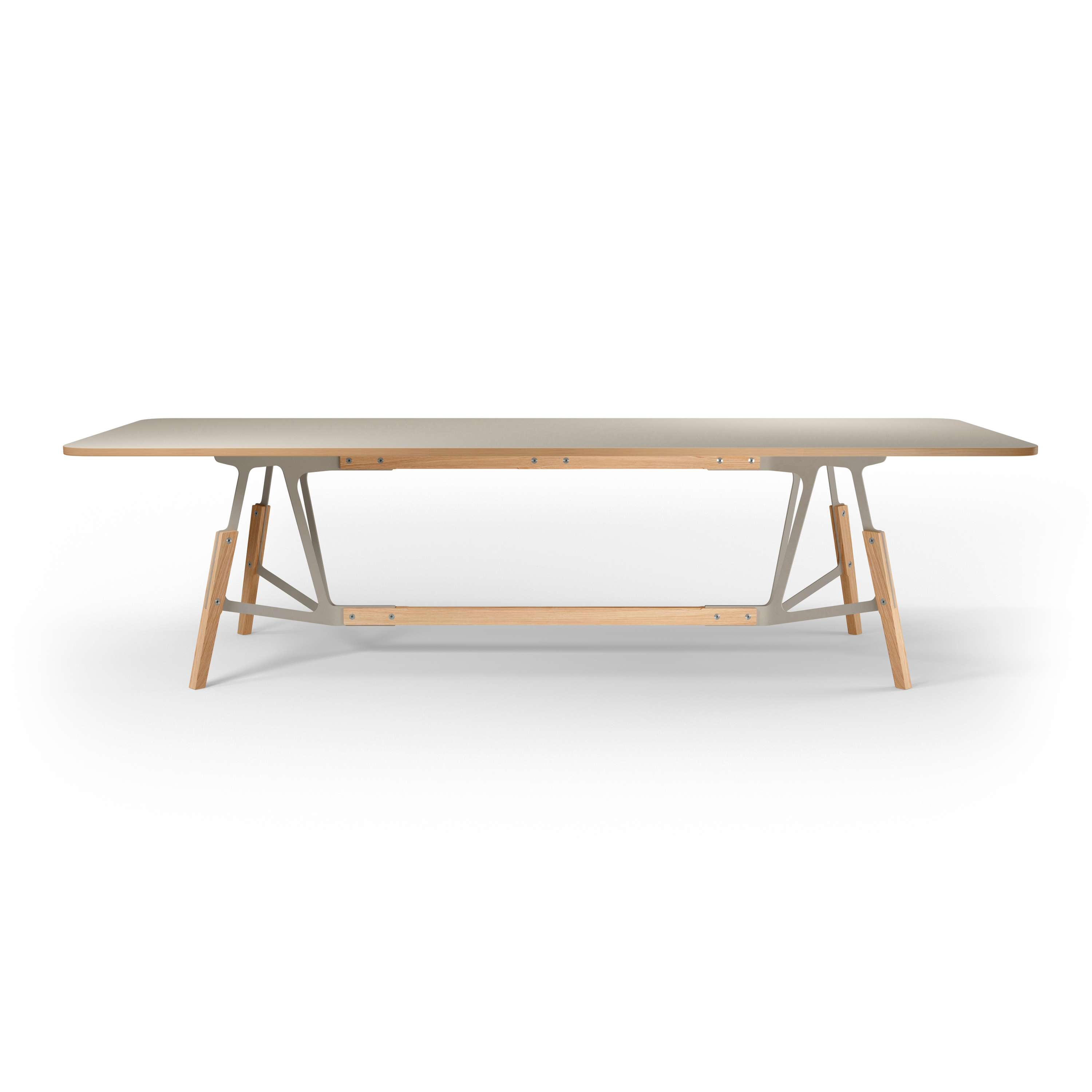 Display product Stammtisch rectangular table, plywood tabletop from manufacturer Quodes