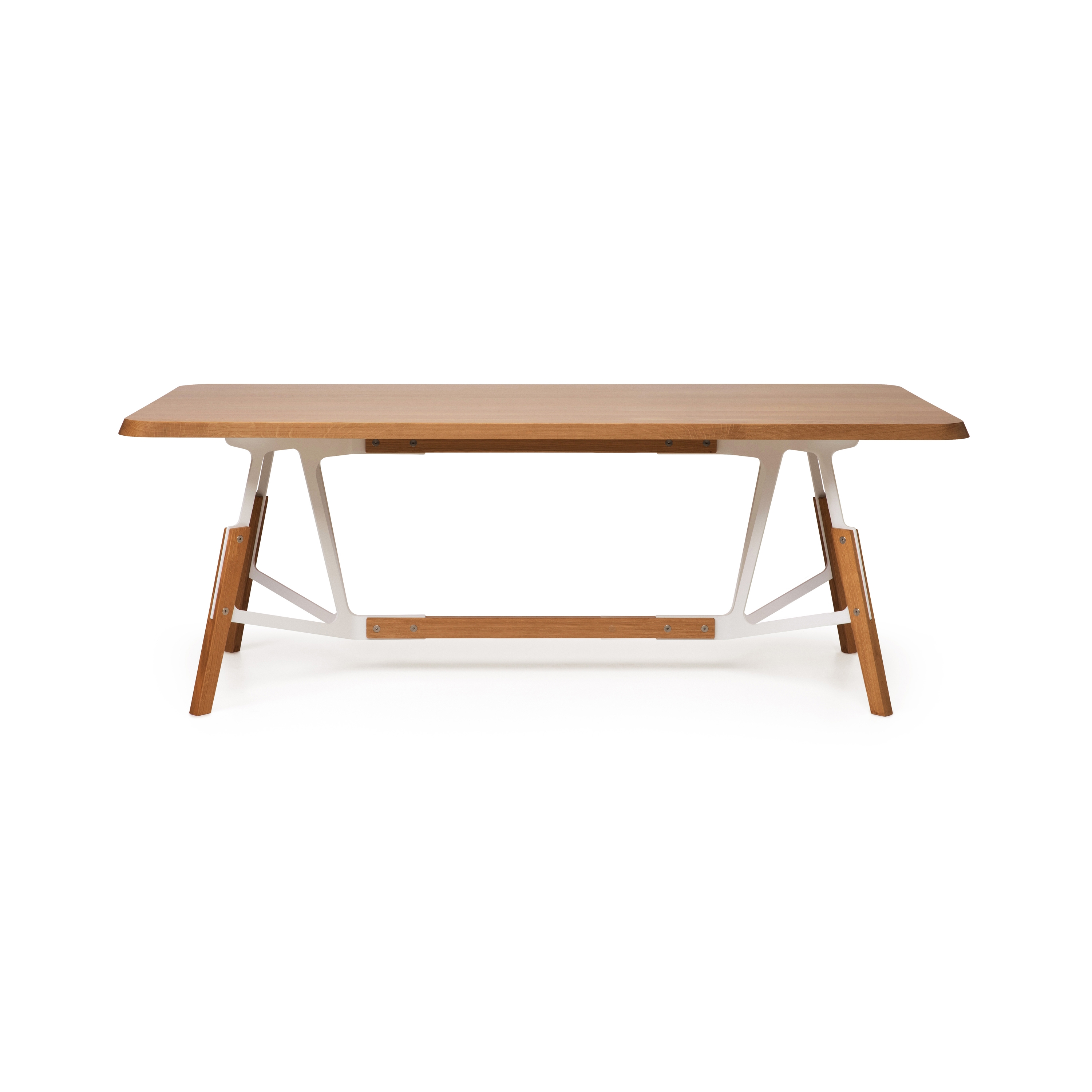 Display product Stammtisch rectangular table, solid wood tabletop from manufacturer Quodes