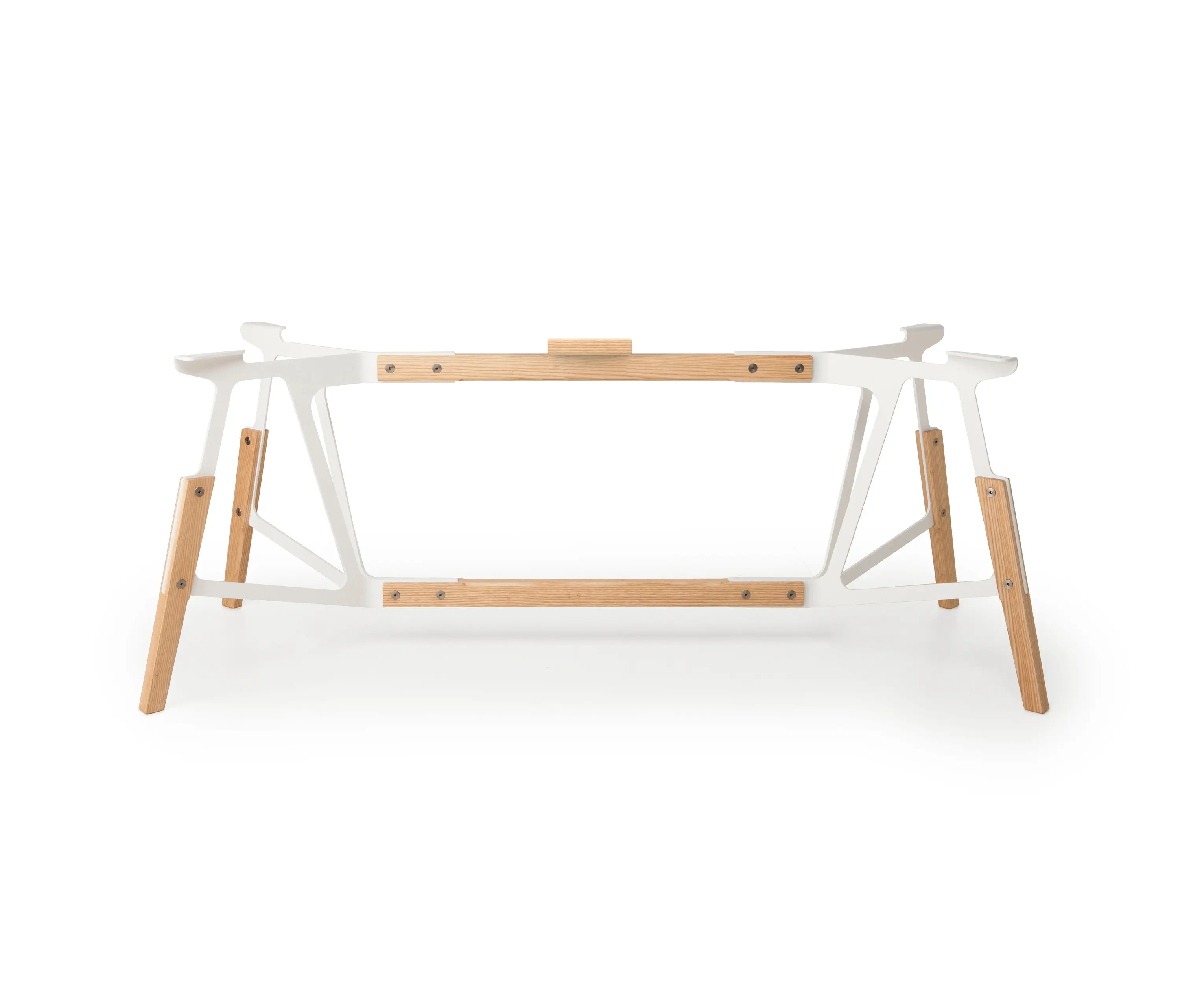 Quodes - Stammtisch rectangular table, solid wood tabletop