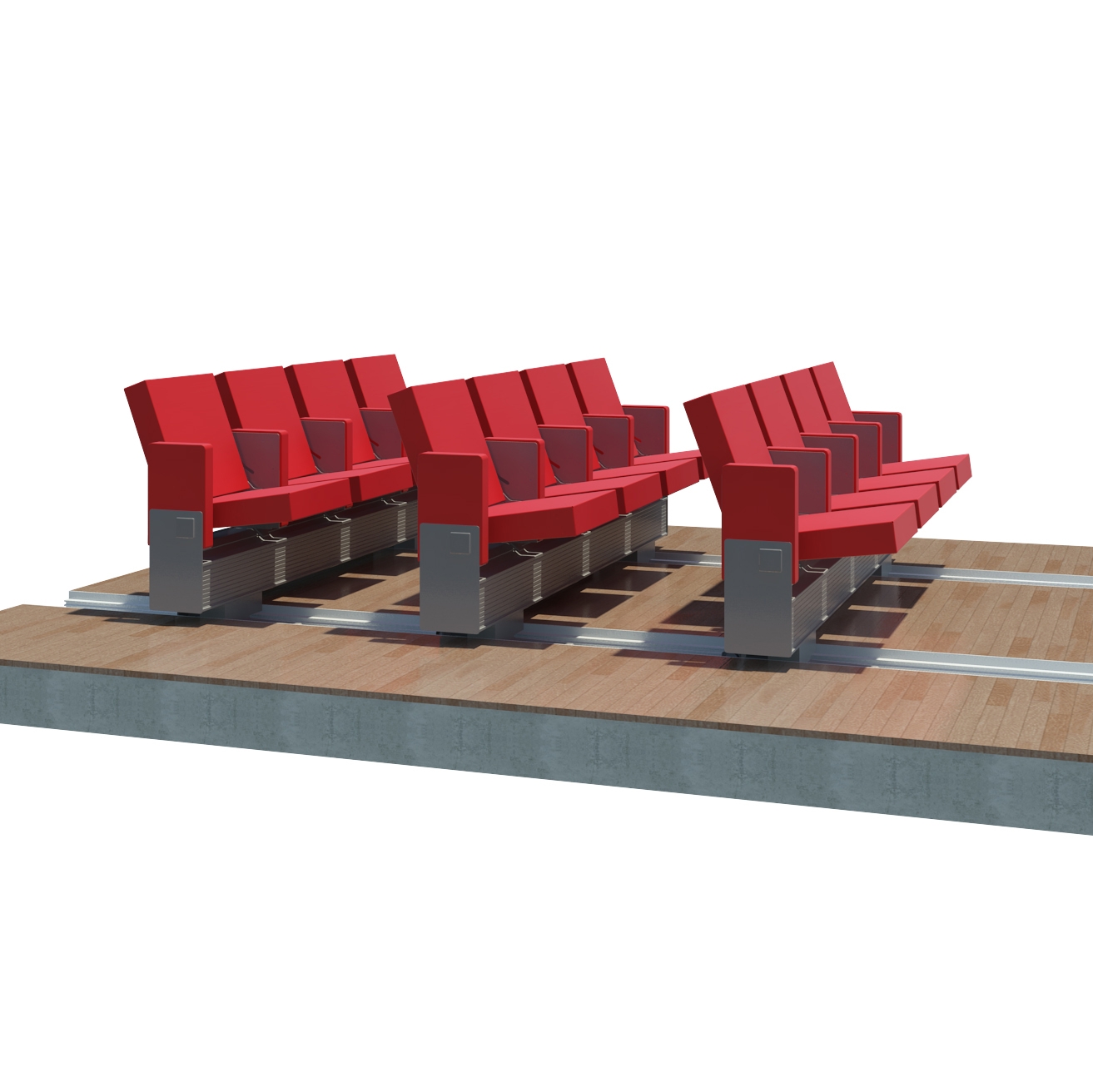 Mostra il prodotto Mutarail Seating System del produttore FIGUERAS SEATING