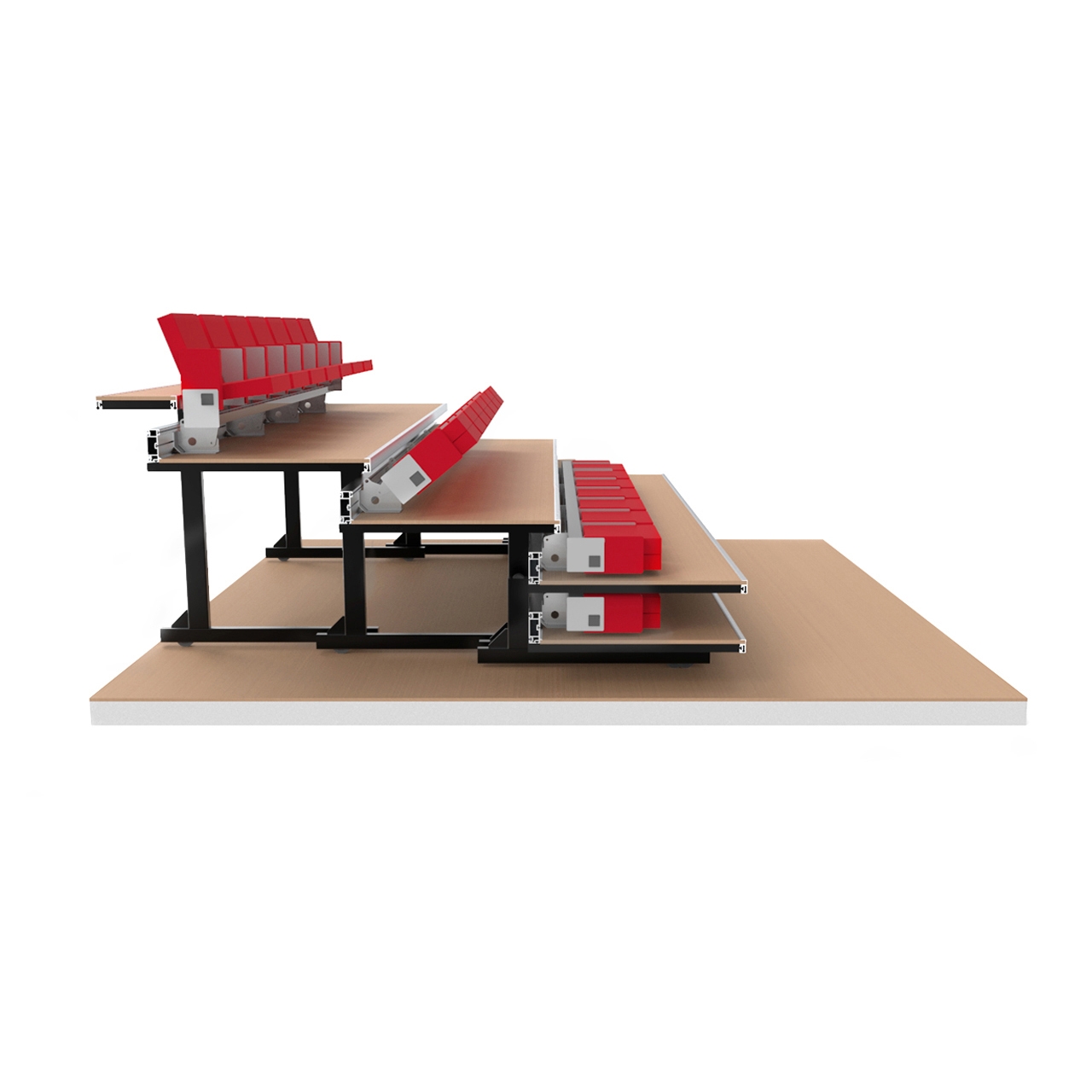 Mostra il prodotto Retractable Seating System del produttore FIGUERAS SEATING