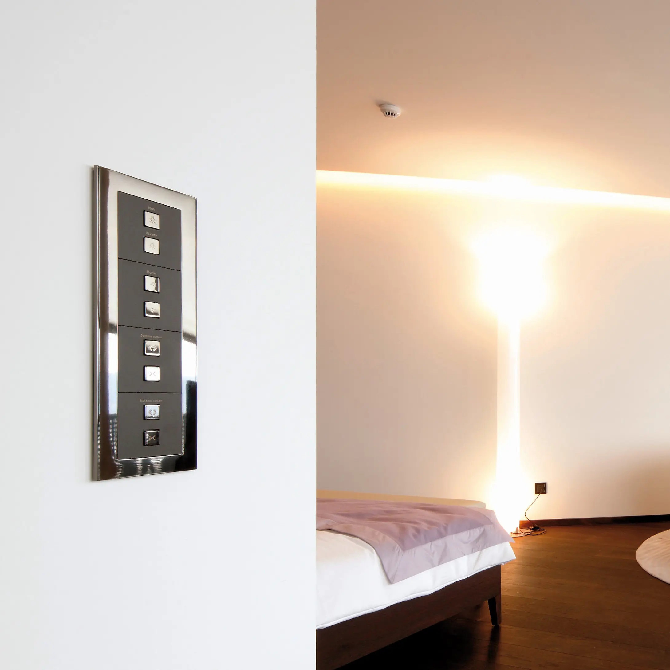 Feller - EDIZIOdue elegance stone effect e acciaio cromato lucidato