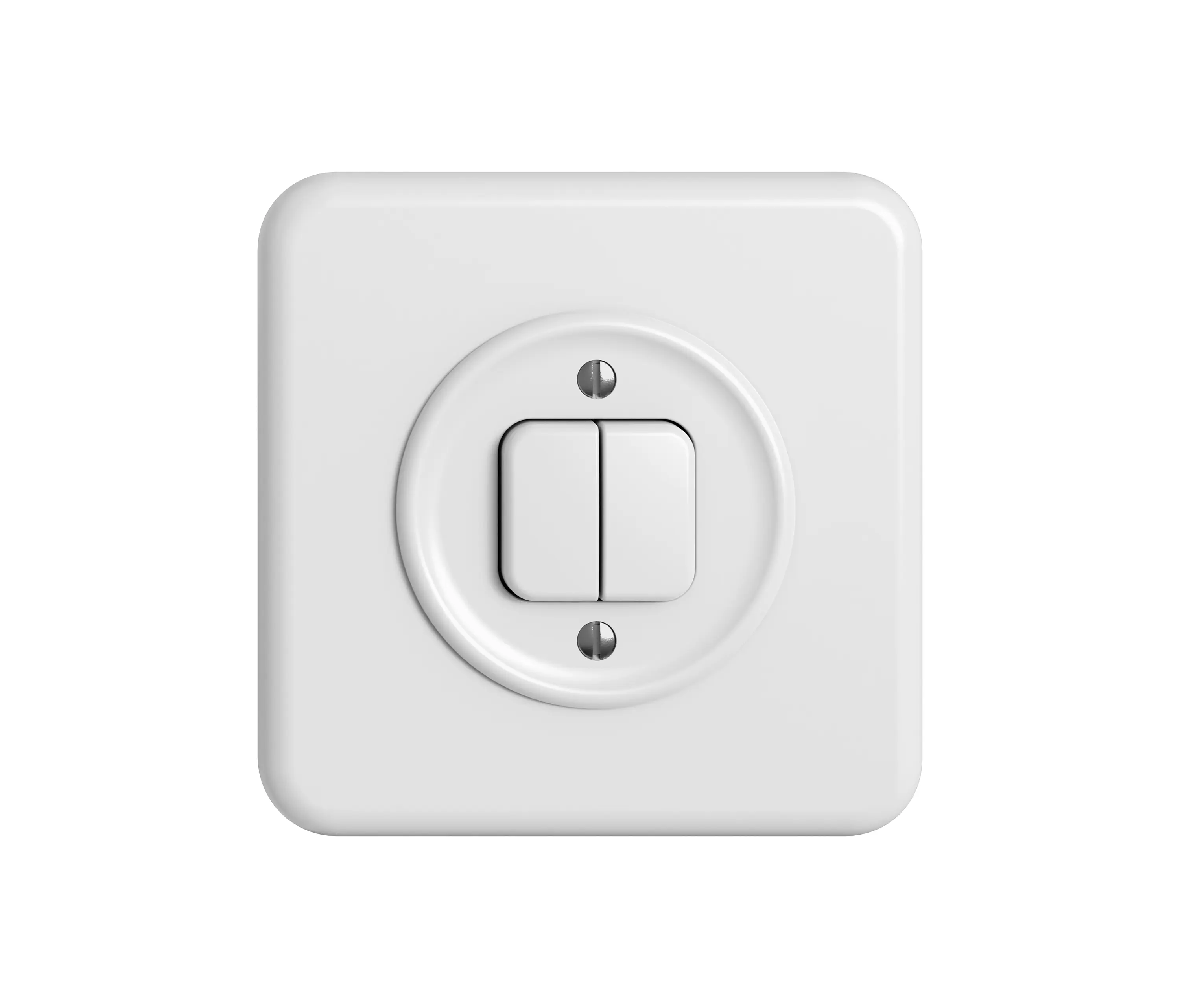 Feller - STANDARDdue push button white