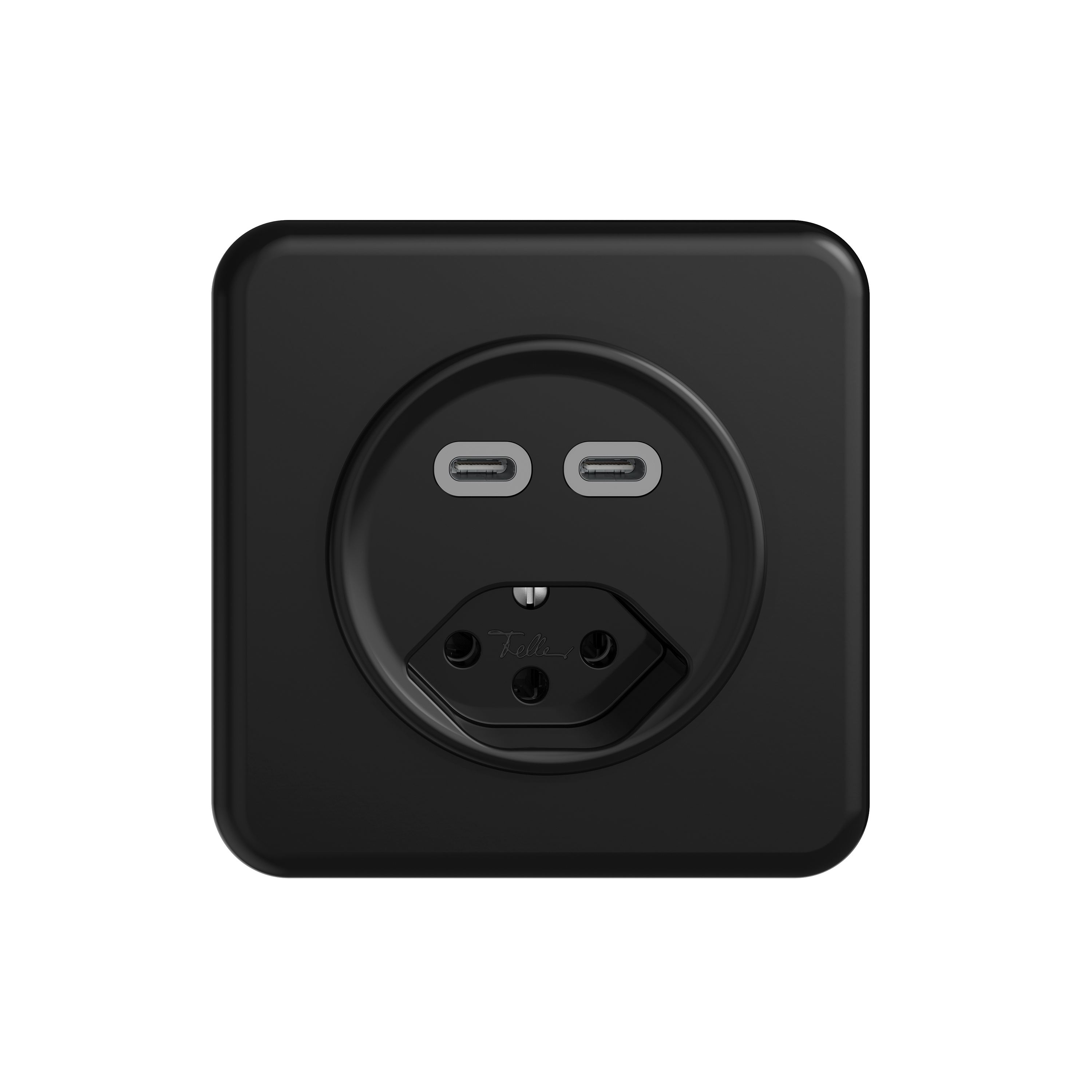 Display product USB-Sockets | STANDARDdue USB-Socket, typ, C&C from manufacturer Feller