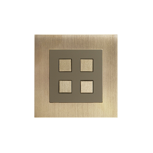 Produkt KNX | EDIZIOdue elegance KNX-Taster vierfach des Herstellers Feller anzeigen