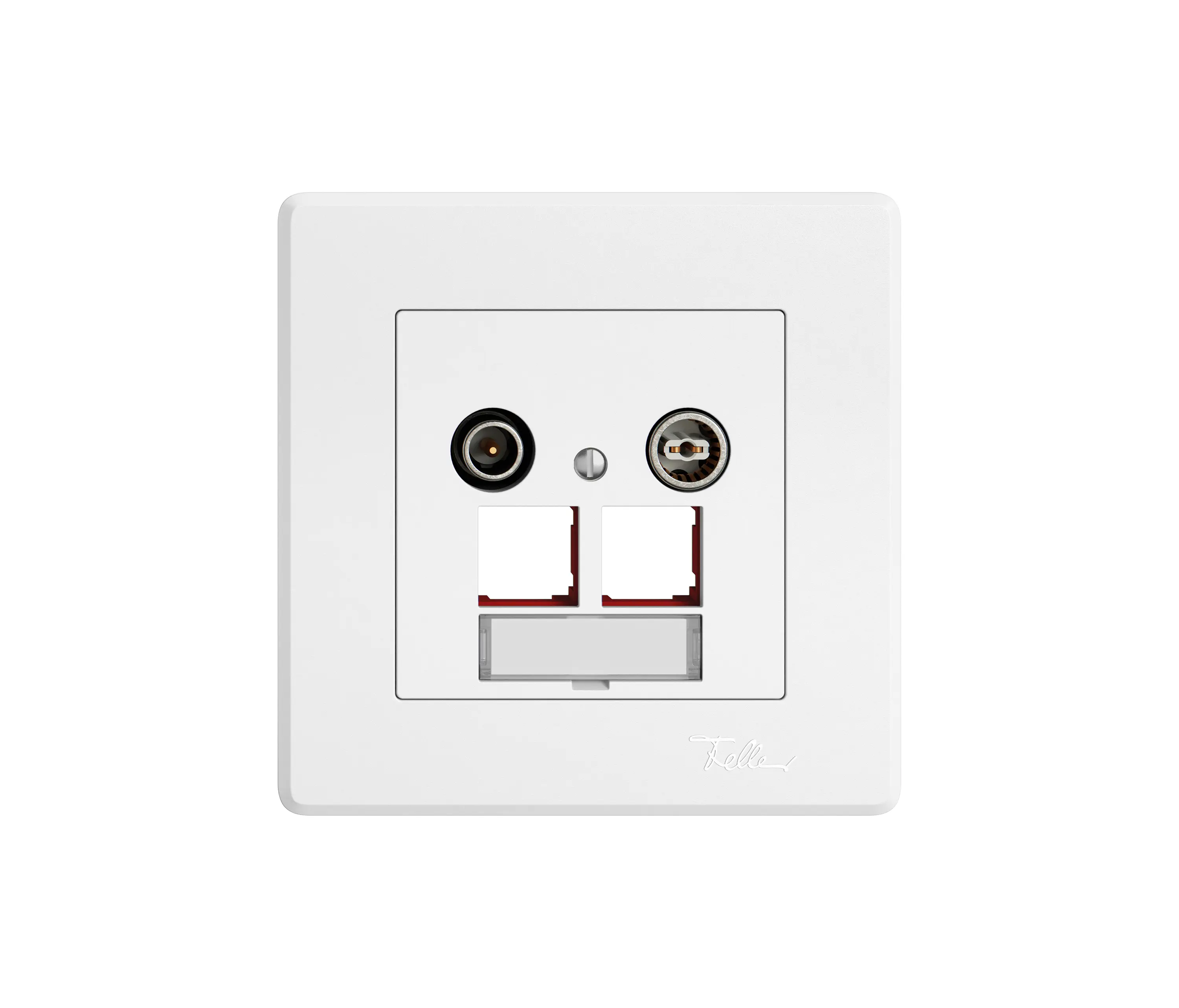 Feller - Technique de communication et des réseaux | EDIZIO.liv Prise multimédia EASYNET