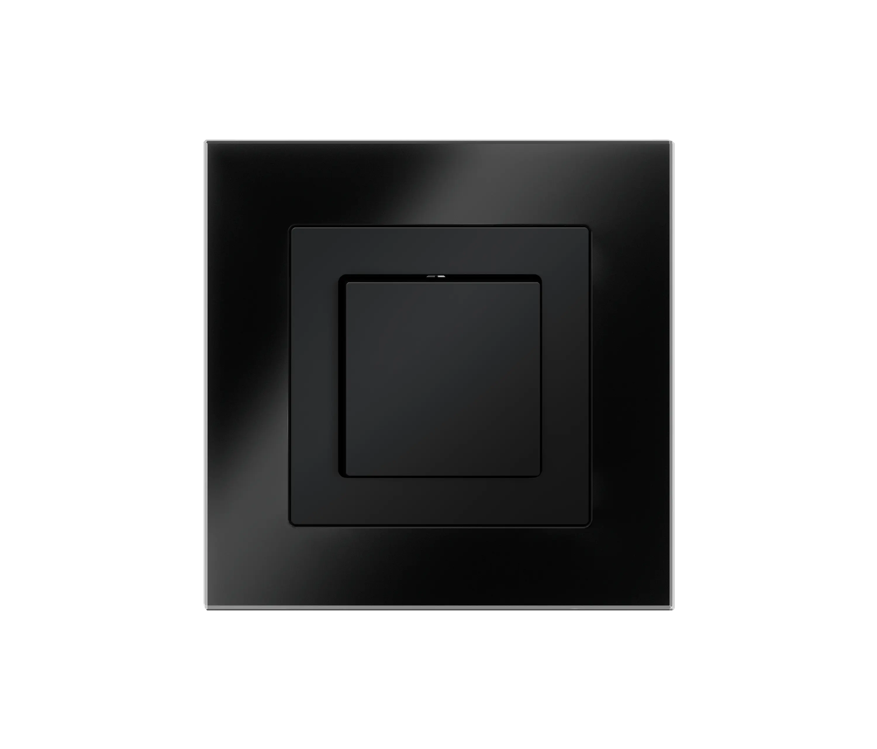 Feller - EDIZIO.liv prestige glas black